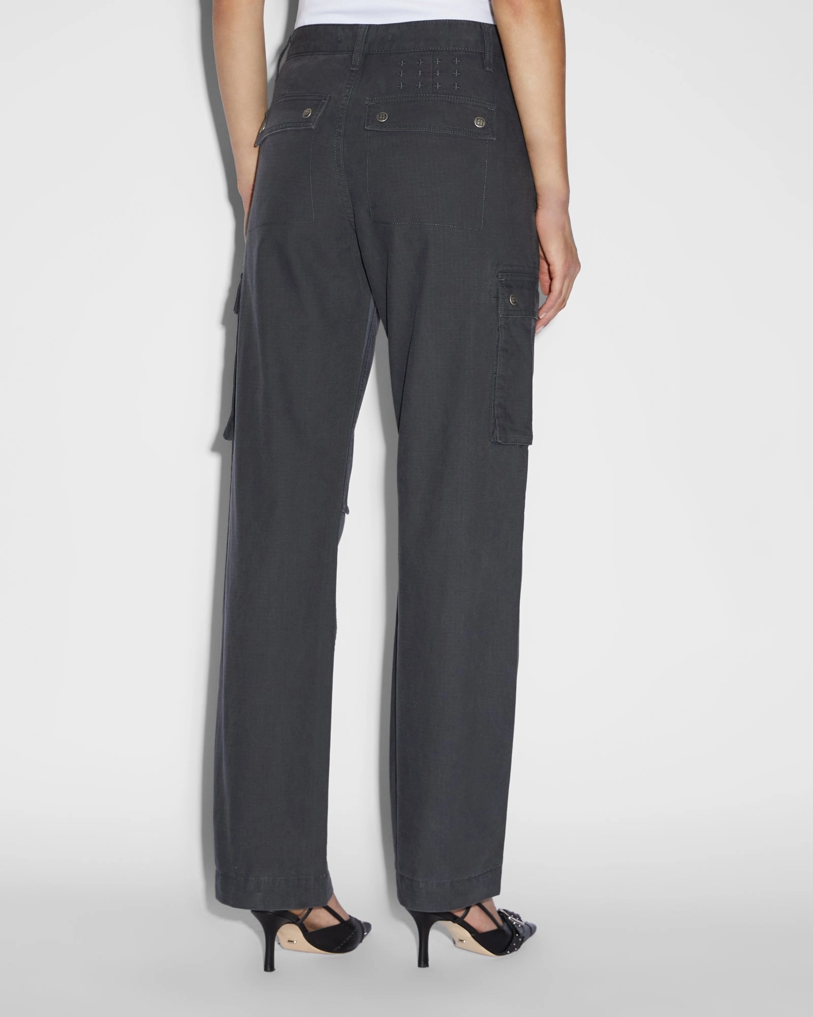 SQUAD CARGO CHARCOAL Casual Performance Fit Ventilated Mesh Lining