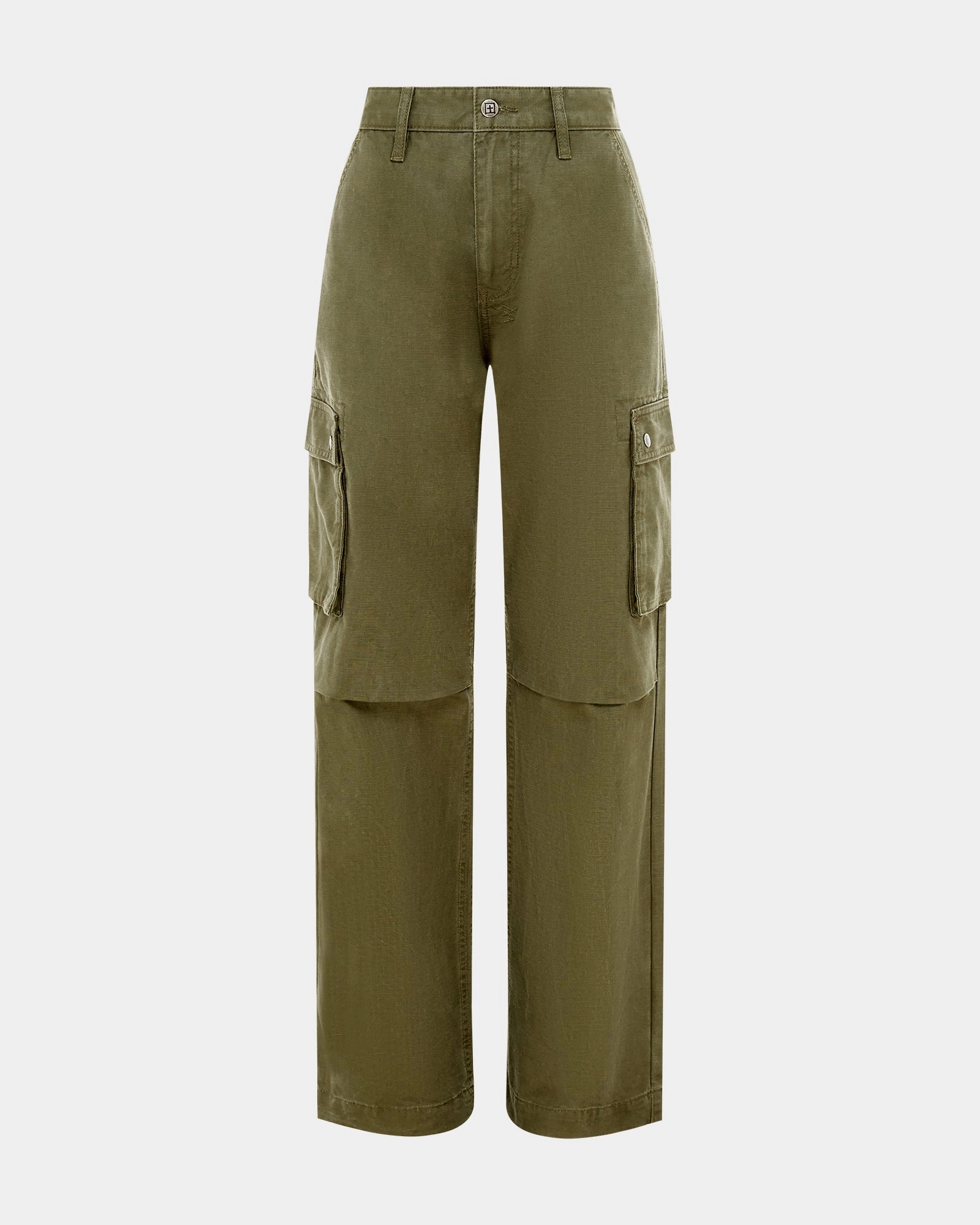 SQUAD CARGO KHAKI Flattering Cut WrinkleFreeFinish