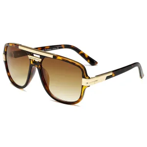 Square UV400 Shades Gradient Men Sunglasses