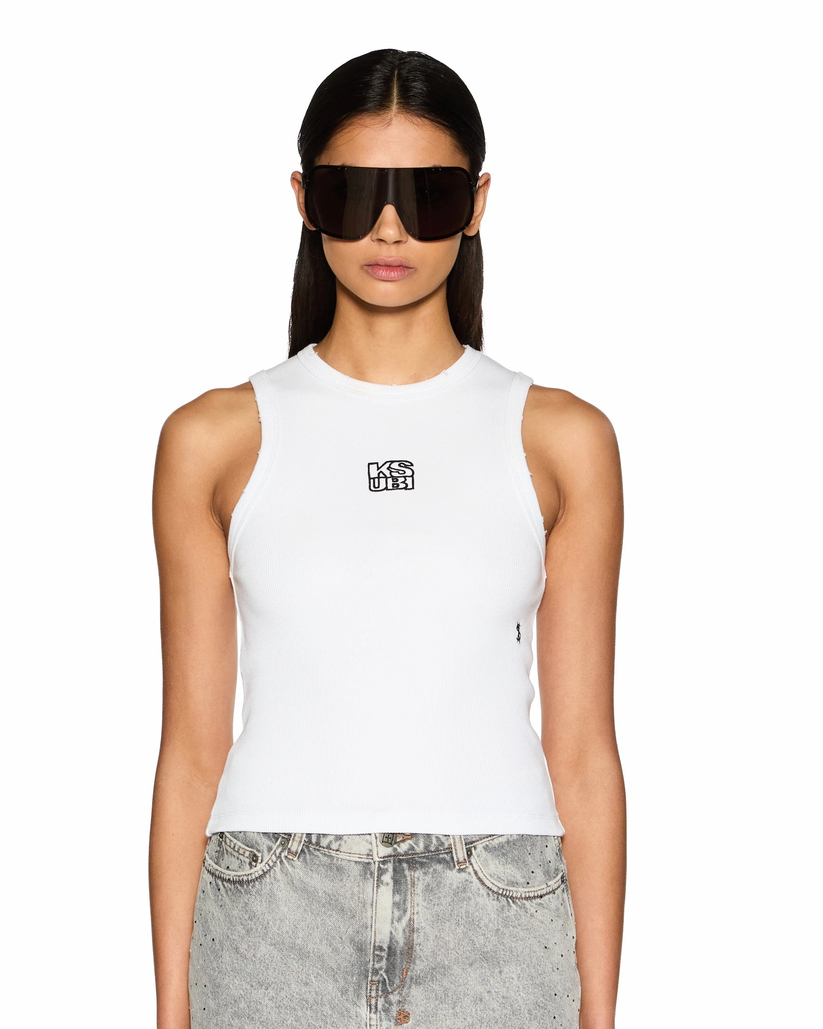 All-Purpose STACKED SYNDICATE TANK XTRA WHITE