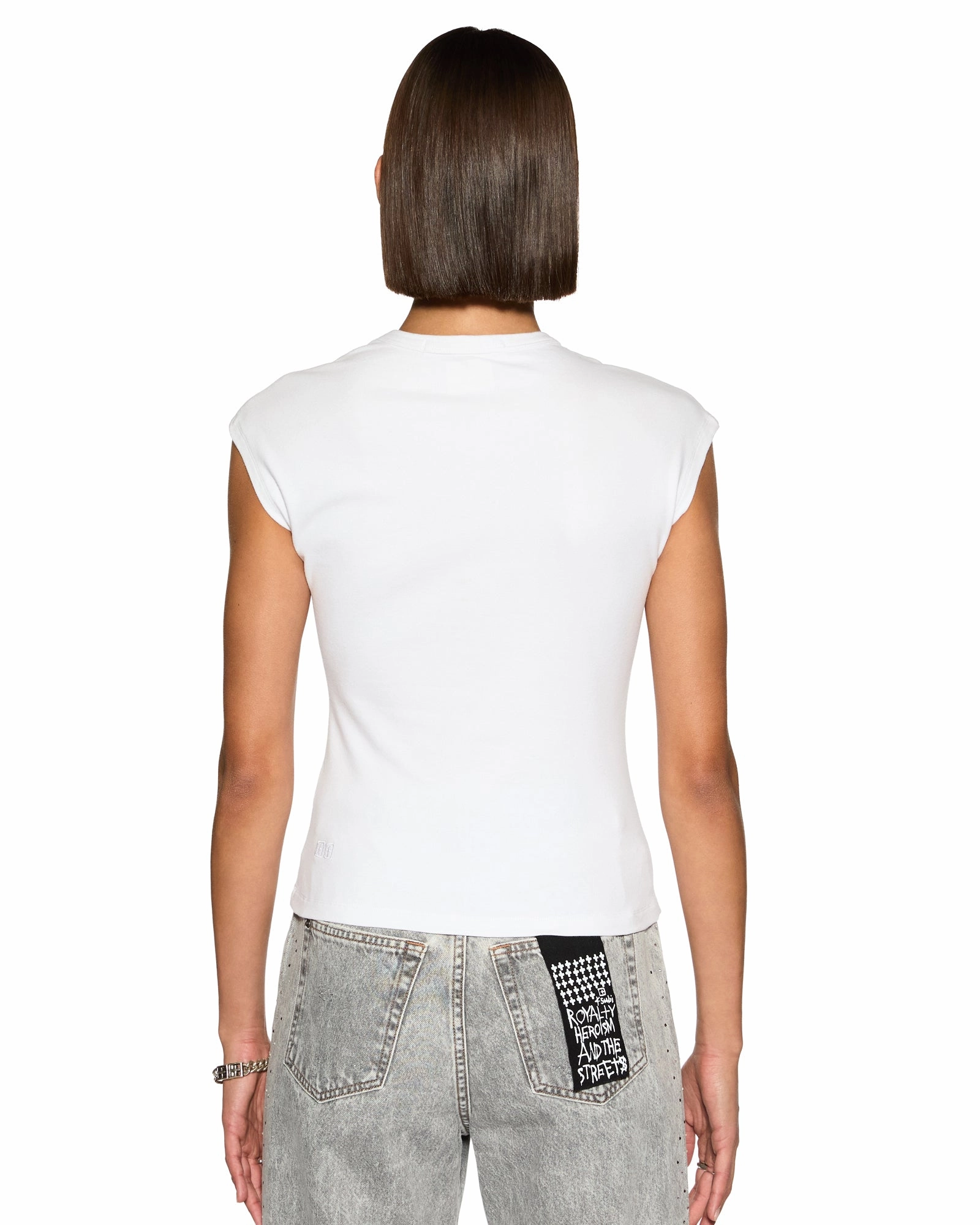 Modern Silhouette STAPLE TEE WHITE