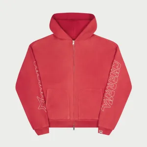 Star Zip Up Hoodie
