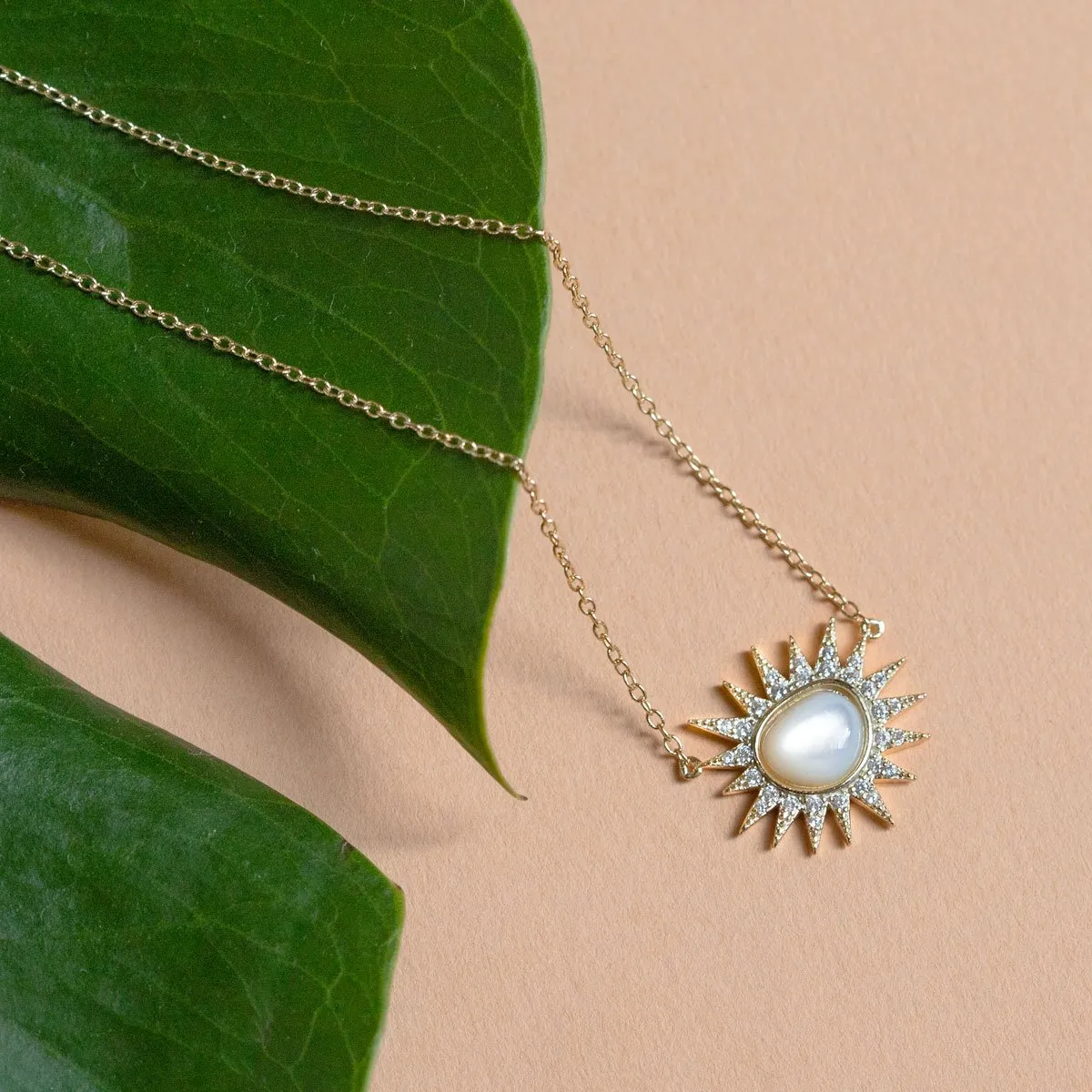 Starburst Opal Necklace