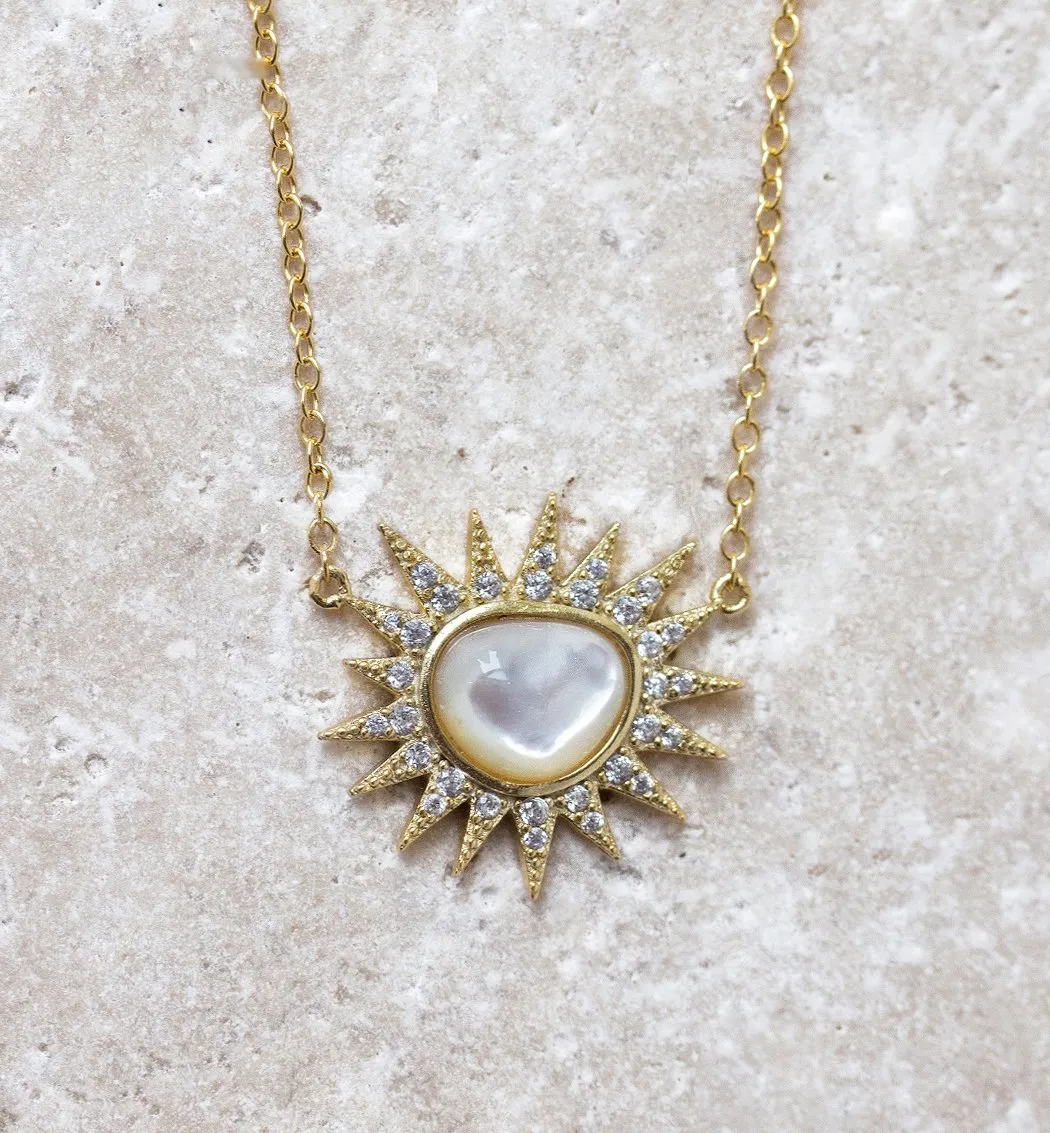 Starburst Opal Necklace