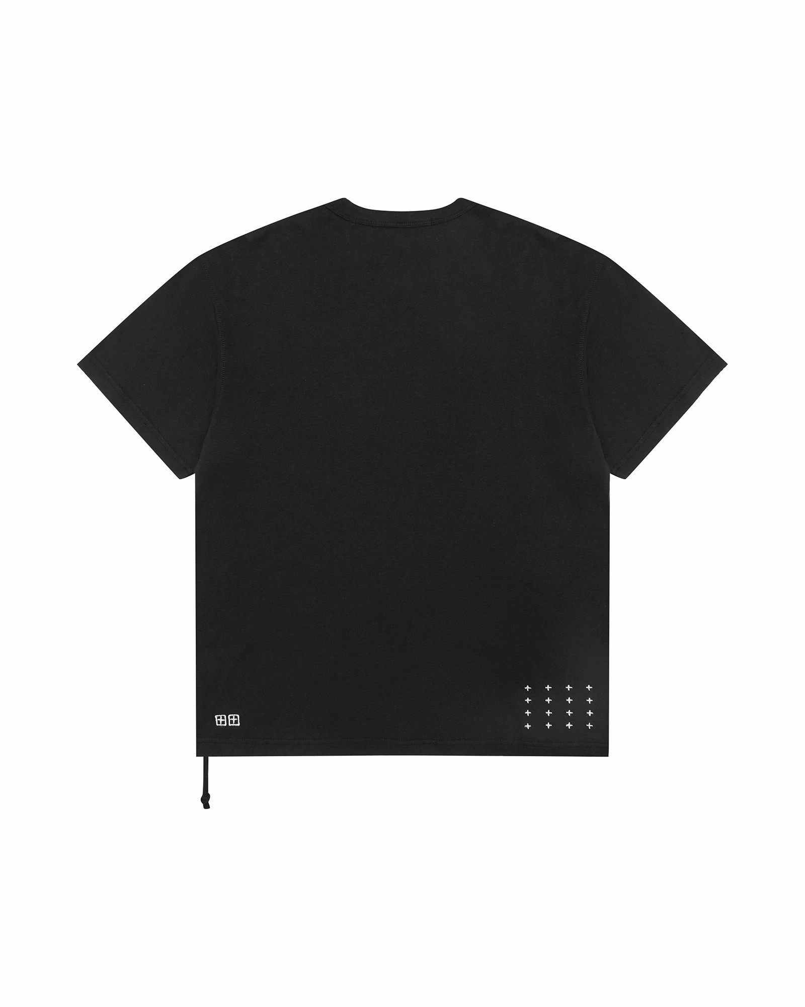Flexible Collar Elderly Comfort STATE SLUB SID SS TEE BLACK