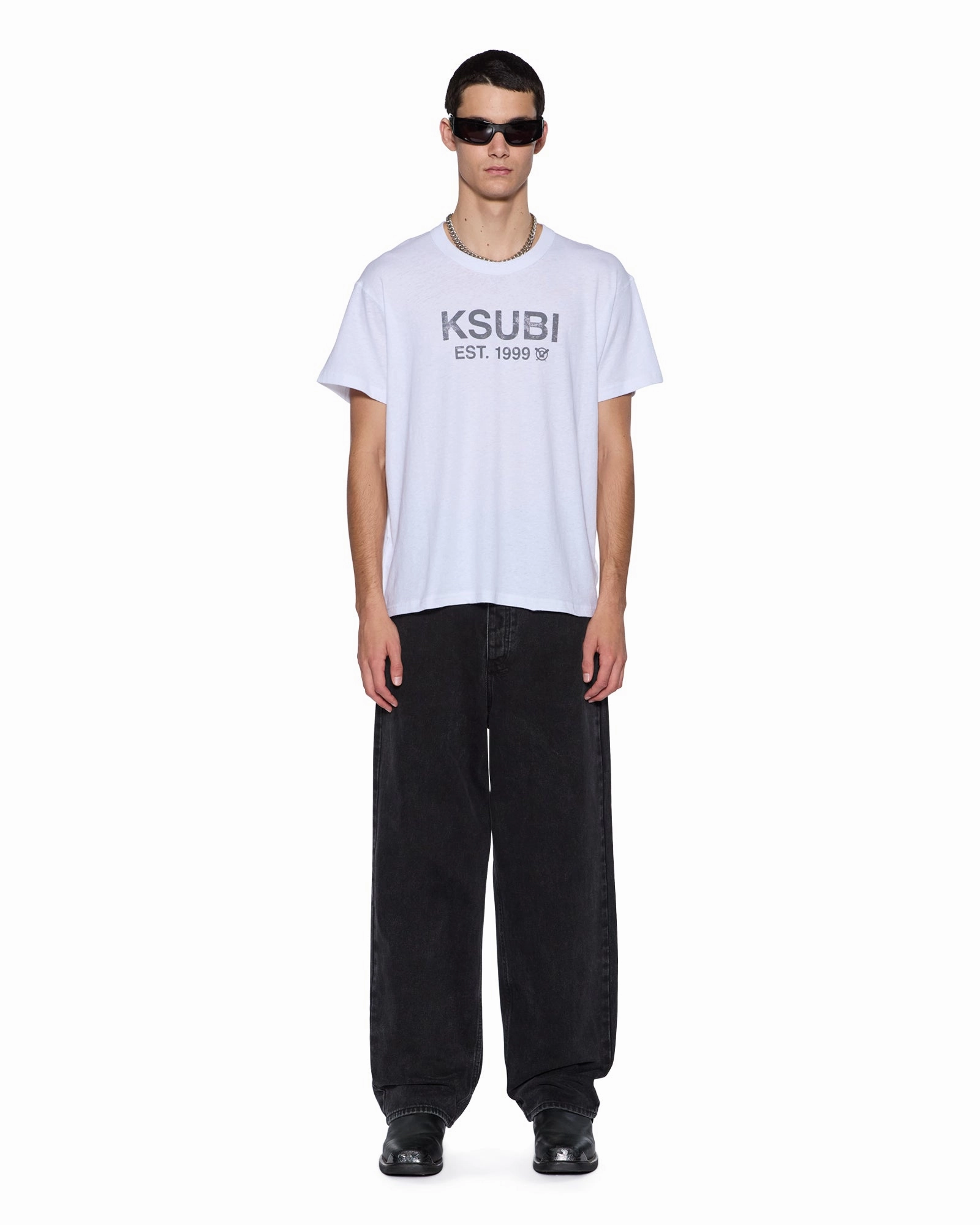 STATE SLUB SID SS TEE WHITE School Uniform