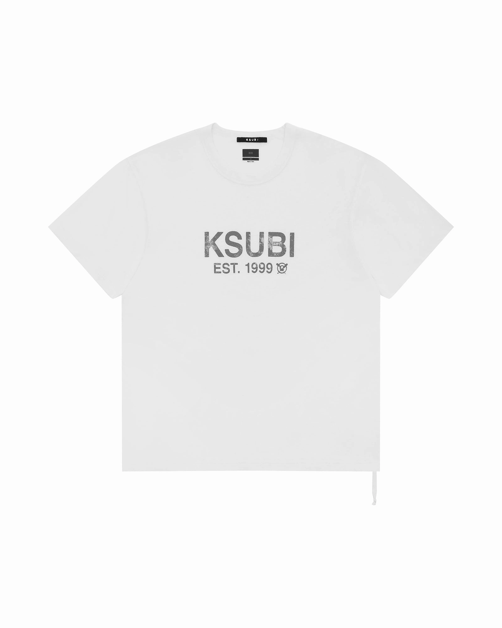 Chic Comfort STATE SLUB SID SS TEE WHITE