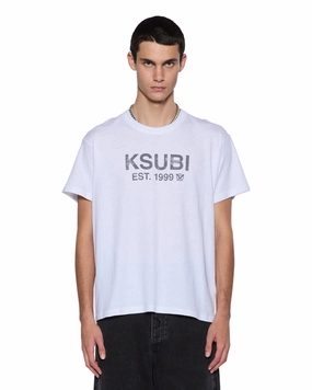 STATE SLUB SID SS TEE WHITE Sustainable Dye Process