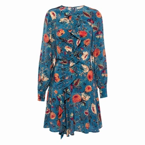 Salima Dress in Bluette Adjustable Straps