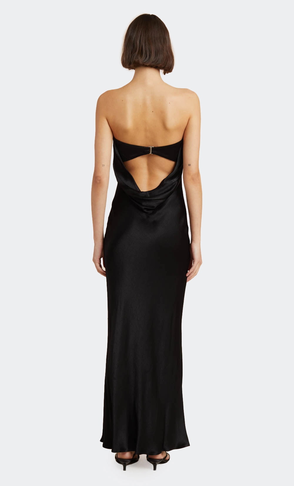Soft Contour MOON DANCE STRAPLESS DRESS - BLACK