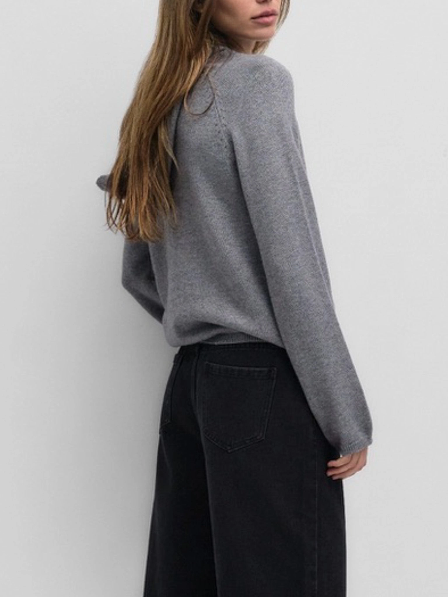 Jessica Hooded Sweater Durable Weave