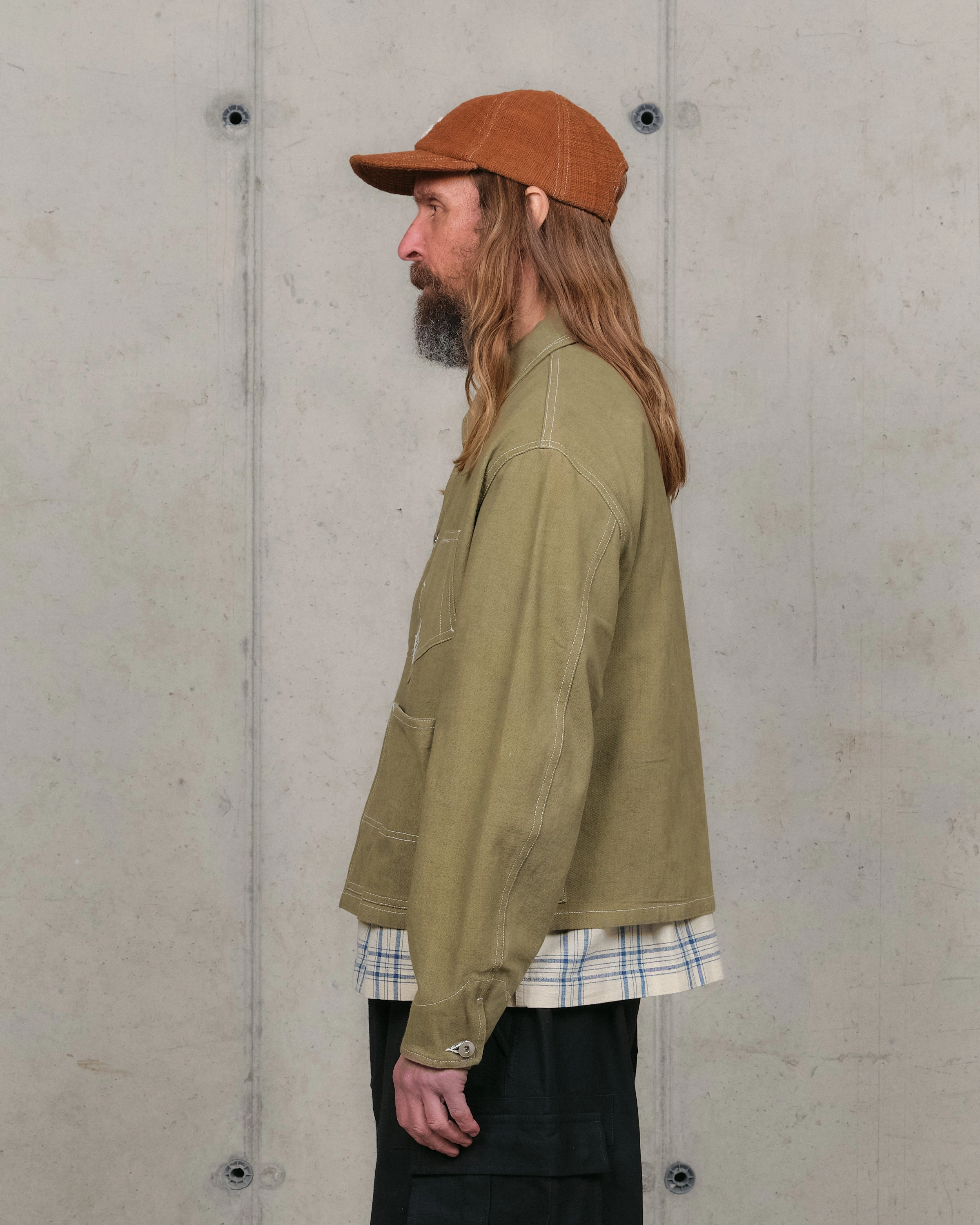 Station Jacket - Olive Wonky-Wear Universal Basic Essential Layer