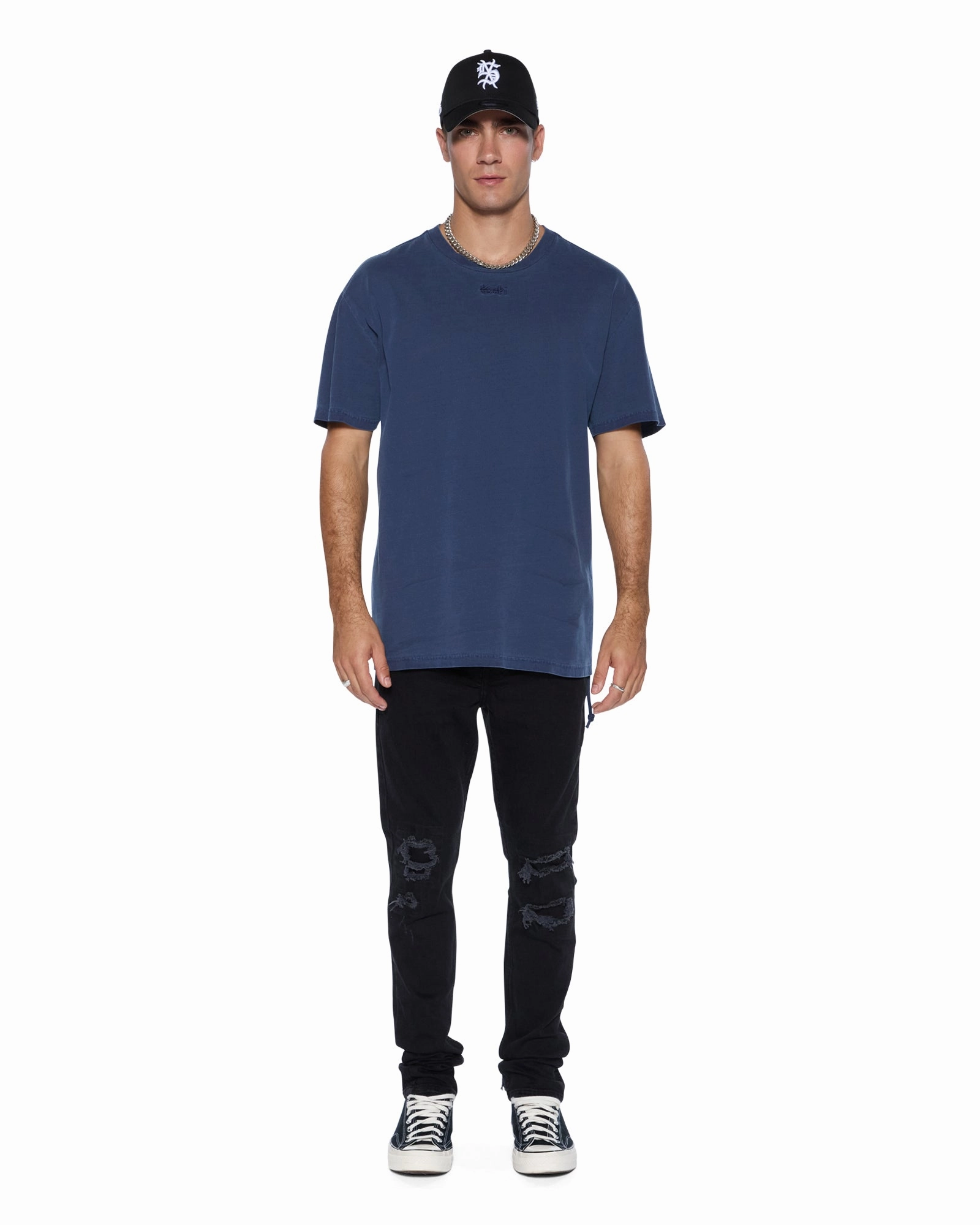 STITCH UP BIGGIE SS TEE DEEP Sleep