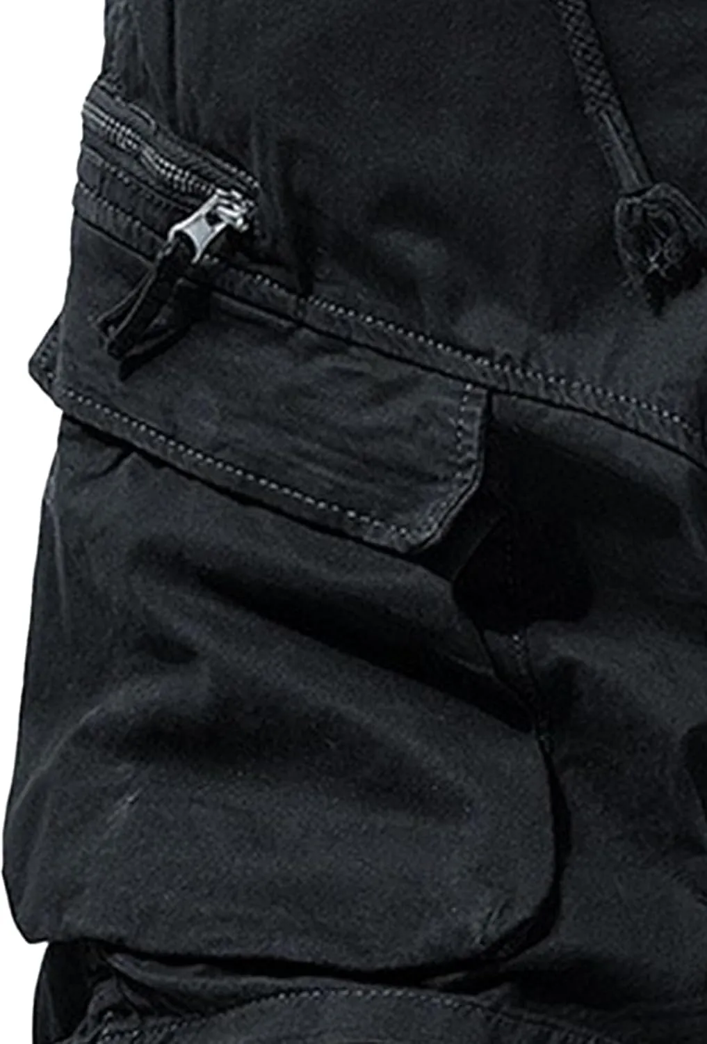 Straight Comfort Flex Waist Short Relaxed Fit Below Knee Pants Relaxed Fit Half Work Shorts Big and Tall