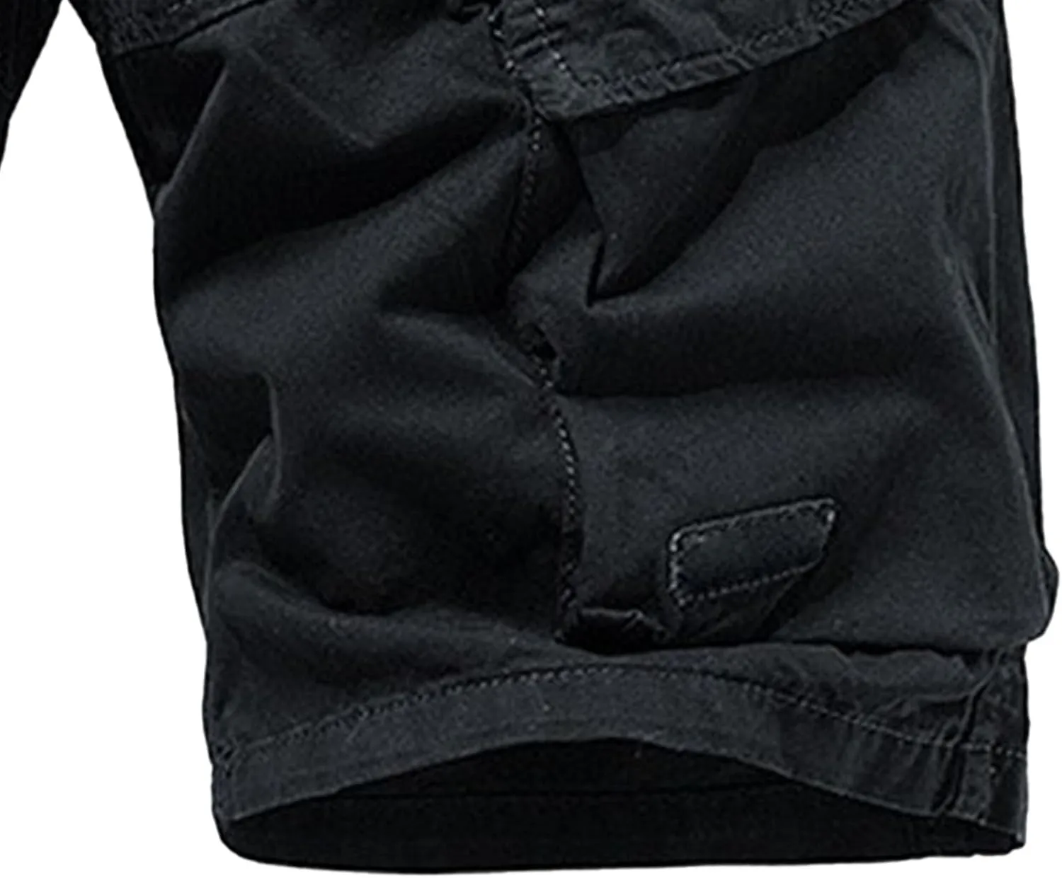 Straight Comfort Flex Waist Short Relaxed Fit Below Knee Pants Relaxed Fit Half Work Shorts Big and Tall