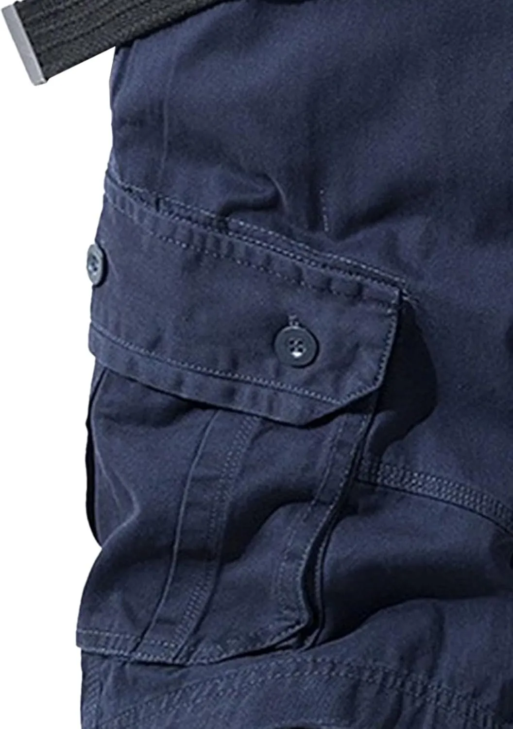 Straight Comfort Flex Waist Short Relaxed Fit Below Knee Pants Relaxed Fit Half Work Shorts Big and Tall