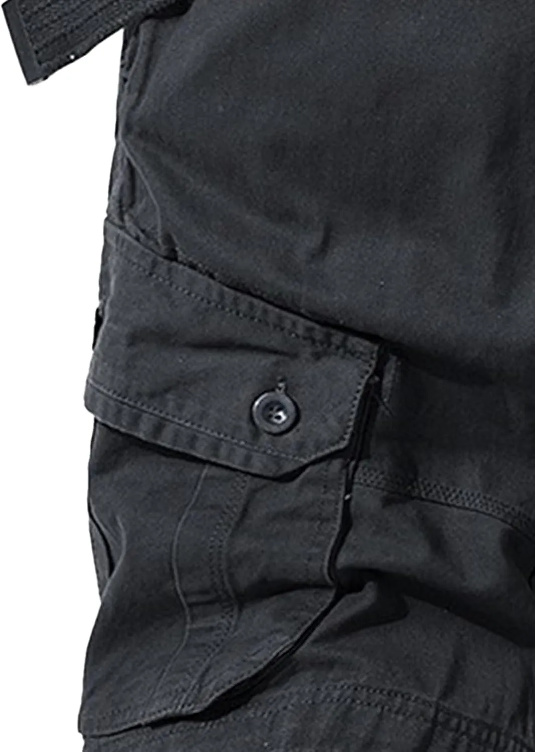 Straight Comfort Flex Waist Short Relaxed Fit Below Knee Pants Relaxed Fit Half Work Shorts Big and Tall