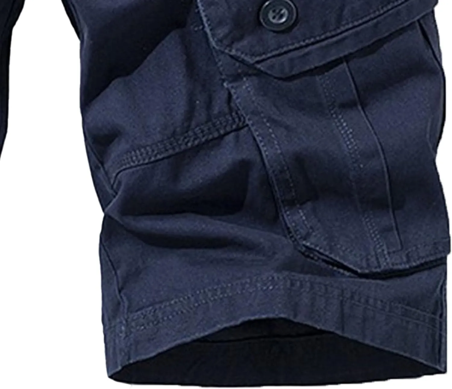 Straight Comfort Flex Waist Short Relaxed Fit Below Knee Pants Relaxed Fit Half Work Shorts Big and Tall