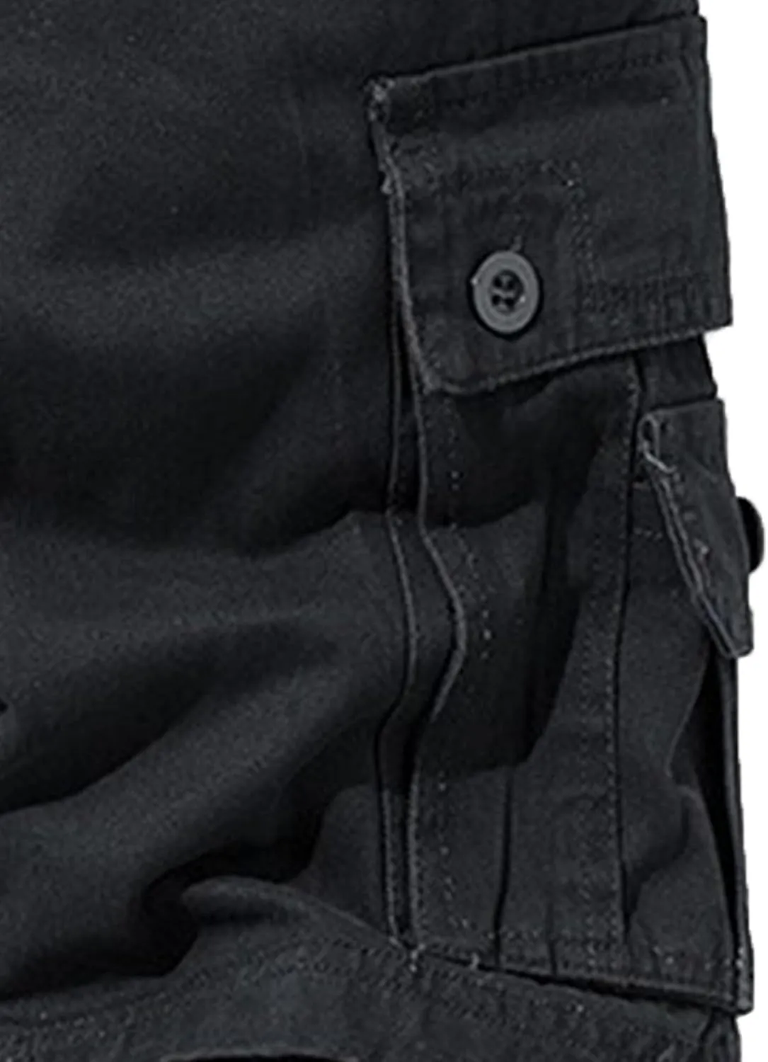 Straight Comfort Flex Waist Short Relaxed Fit Below Knee Pants Relaxed Fit Half Work Shorts Big and Tall