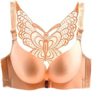 Strapless Bra Push Up Front Closure Backless Strapless Bra Butterfly Backless Seamless Bra Push Up Bra Strapless
