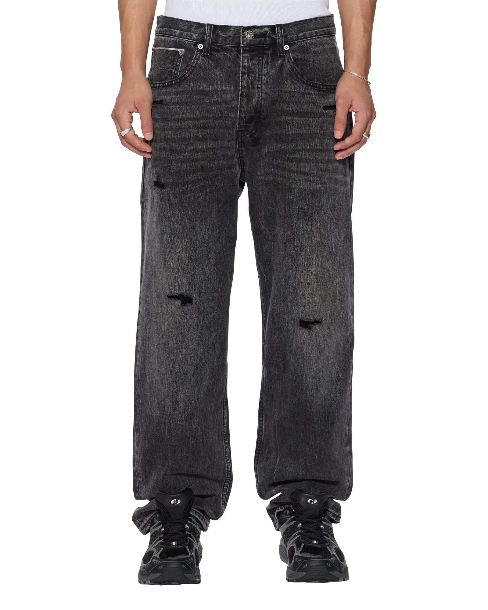 ANTI K SELVEDGE REPLIKA BLACK Comfy Silhouette