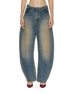 Sleek Fit All Fit Design BARREL JEAN DUNE
