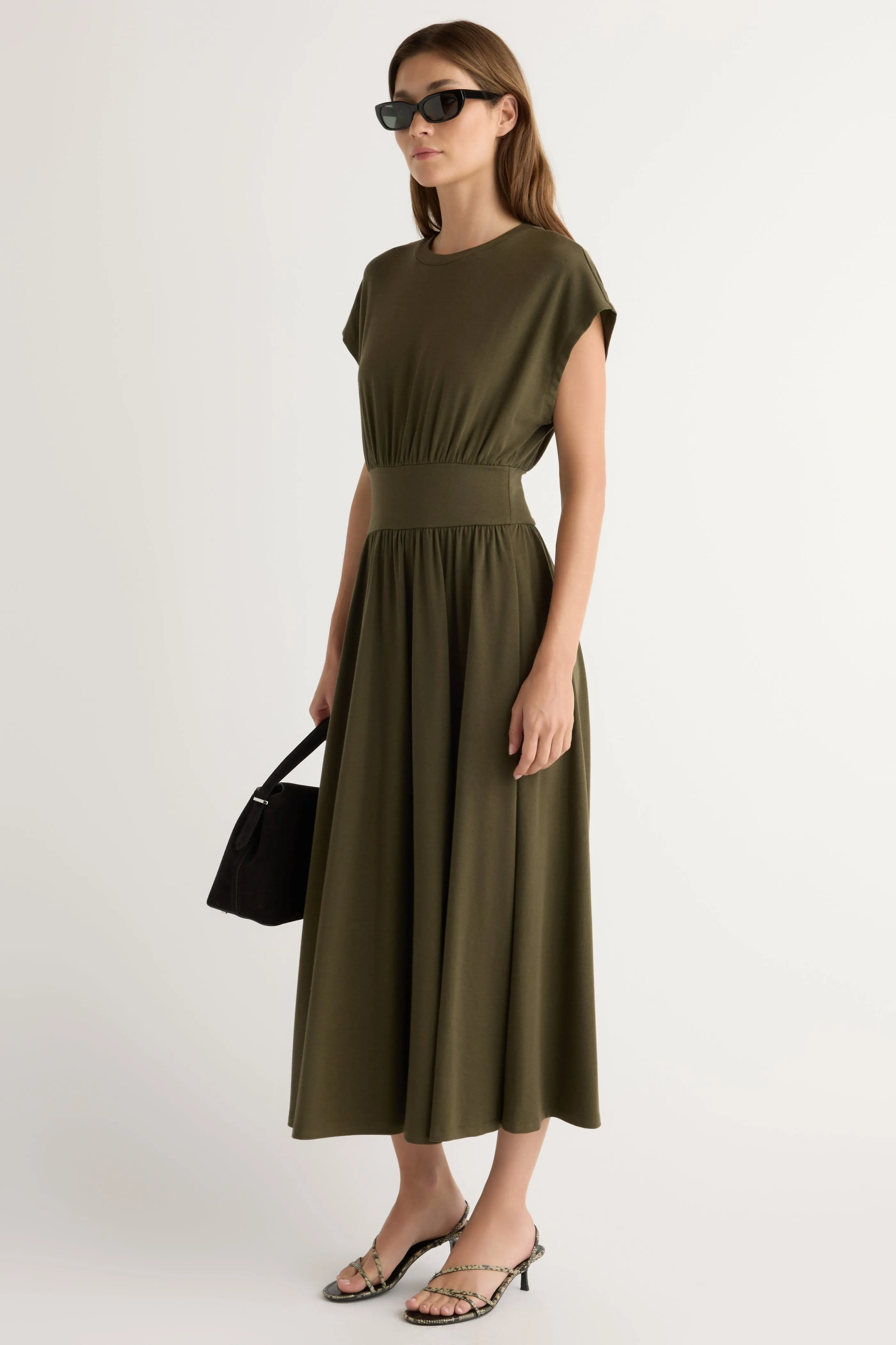Prima Jersey Midi Dress Simple yet sophisticated gown
