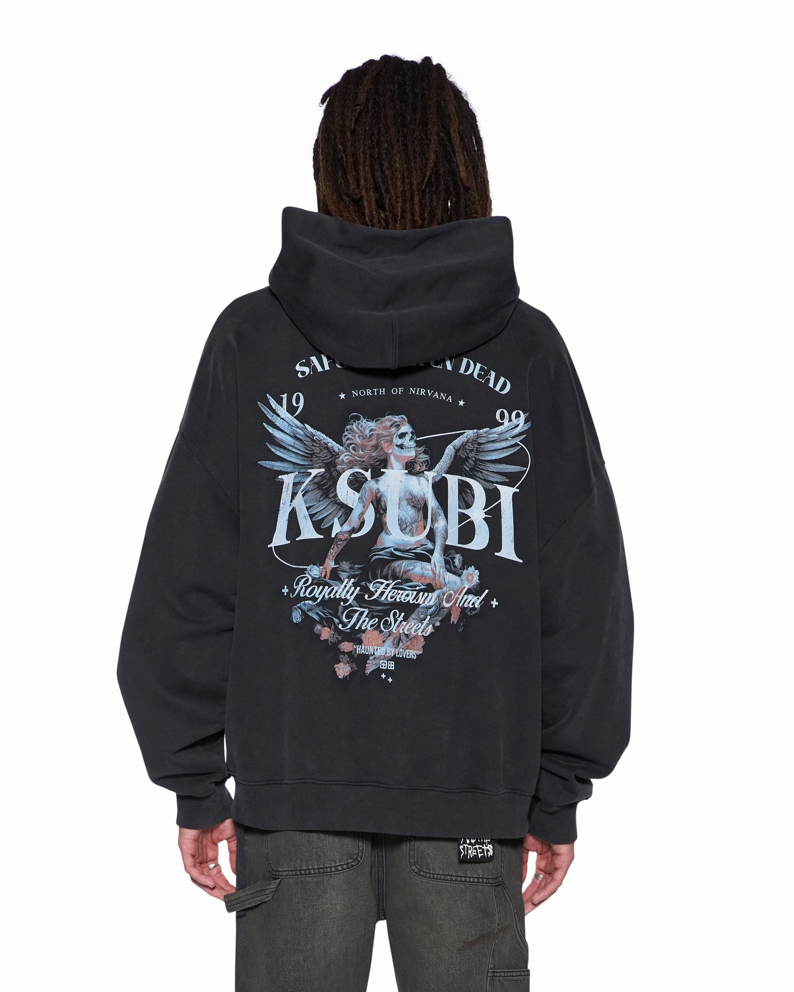 Relaxed Top SPIRIT EKCESS HOODIE ACID BLACK