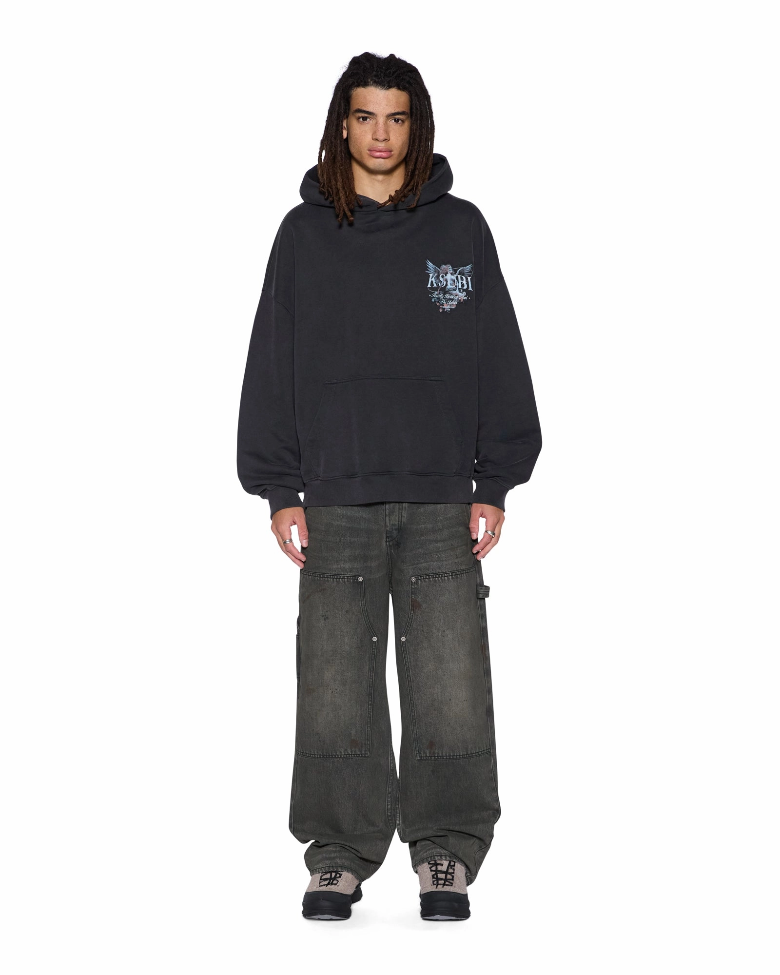 SPIRIT EKCESS HOODIE ACID BLACK Breathable mesh Ventilated Side Panels