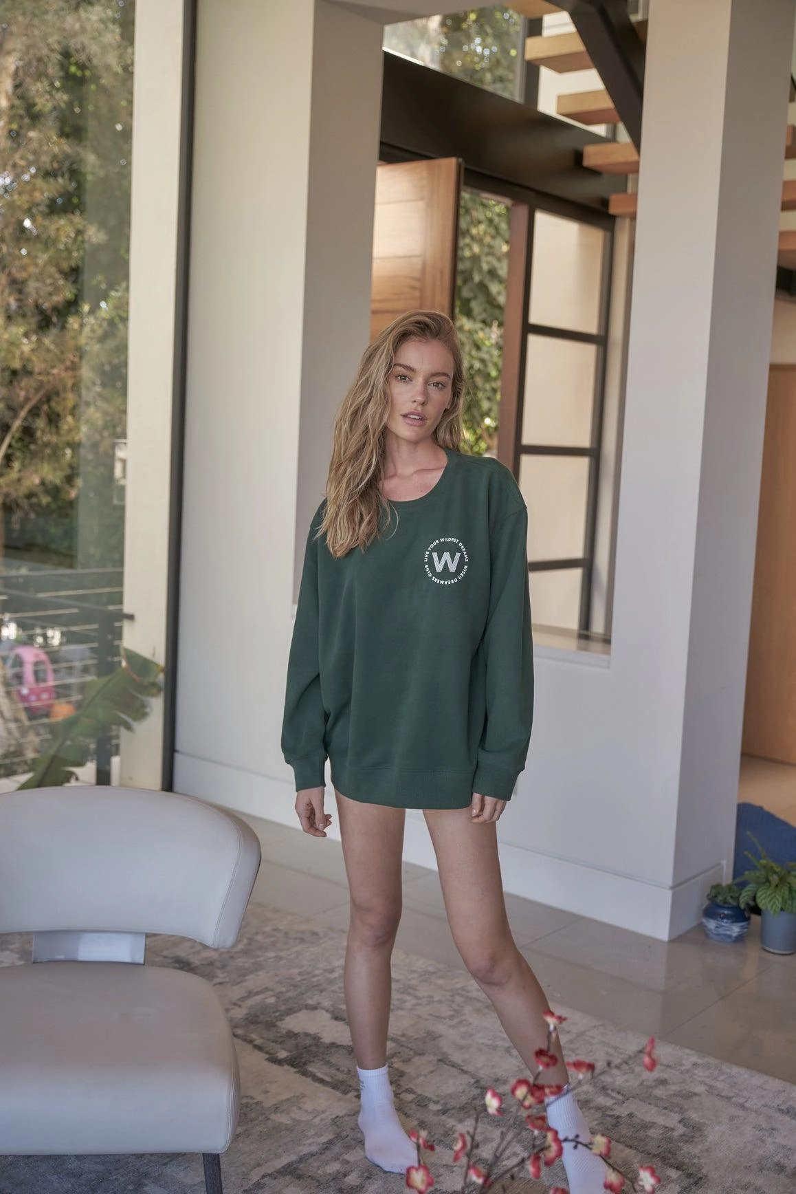 Effortless Style Breathable Flex Classic Crewneck Sweatshirt