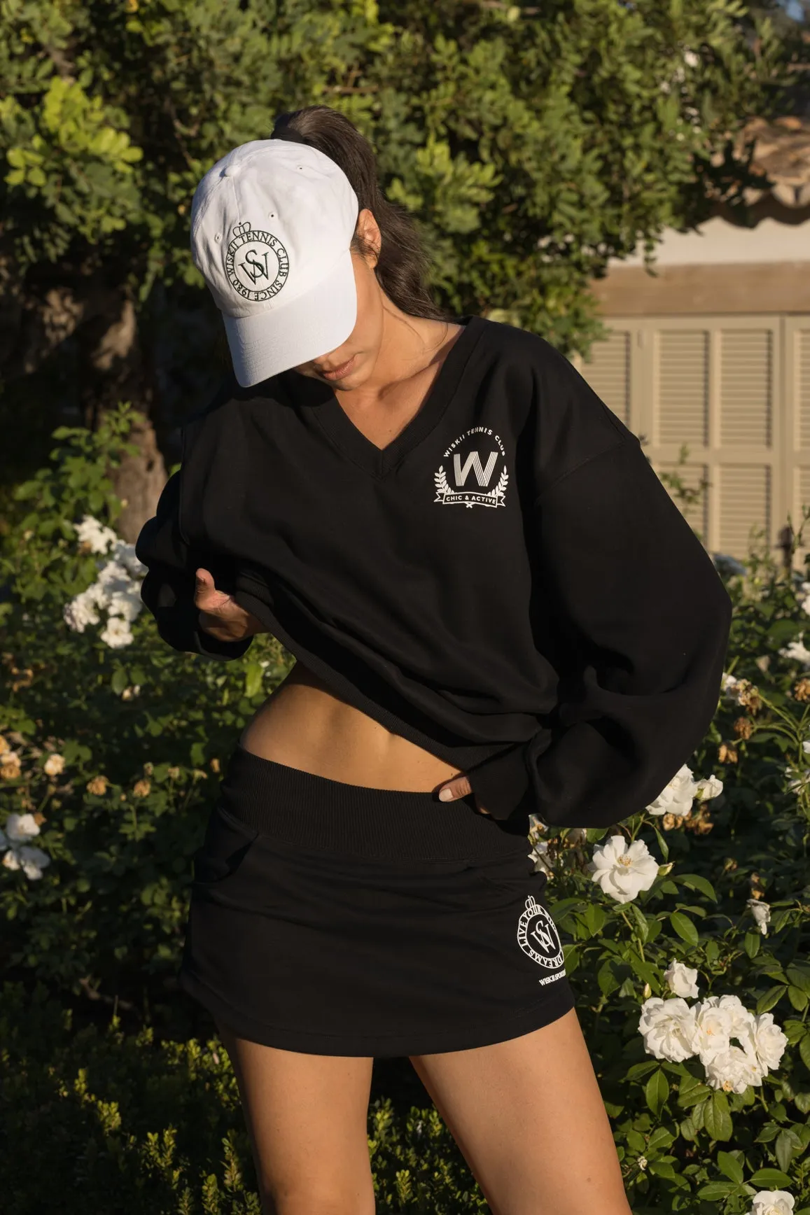 Stylish Ease Mini Sweat Skirt Comfort Wear
