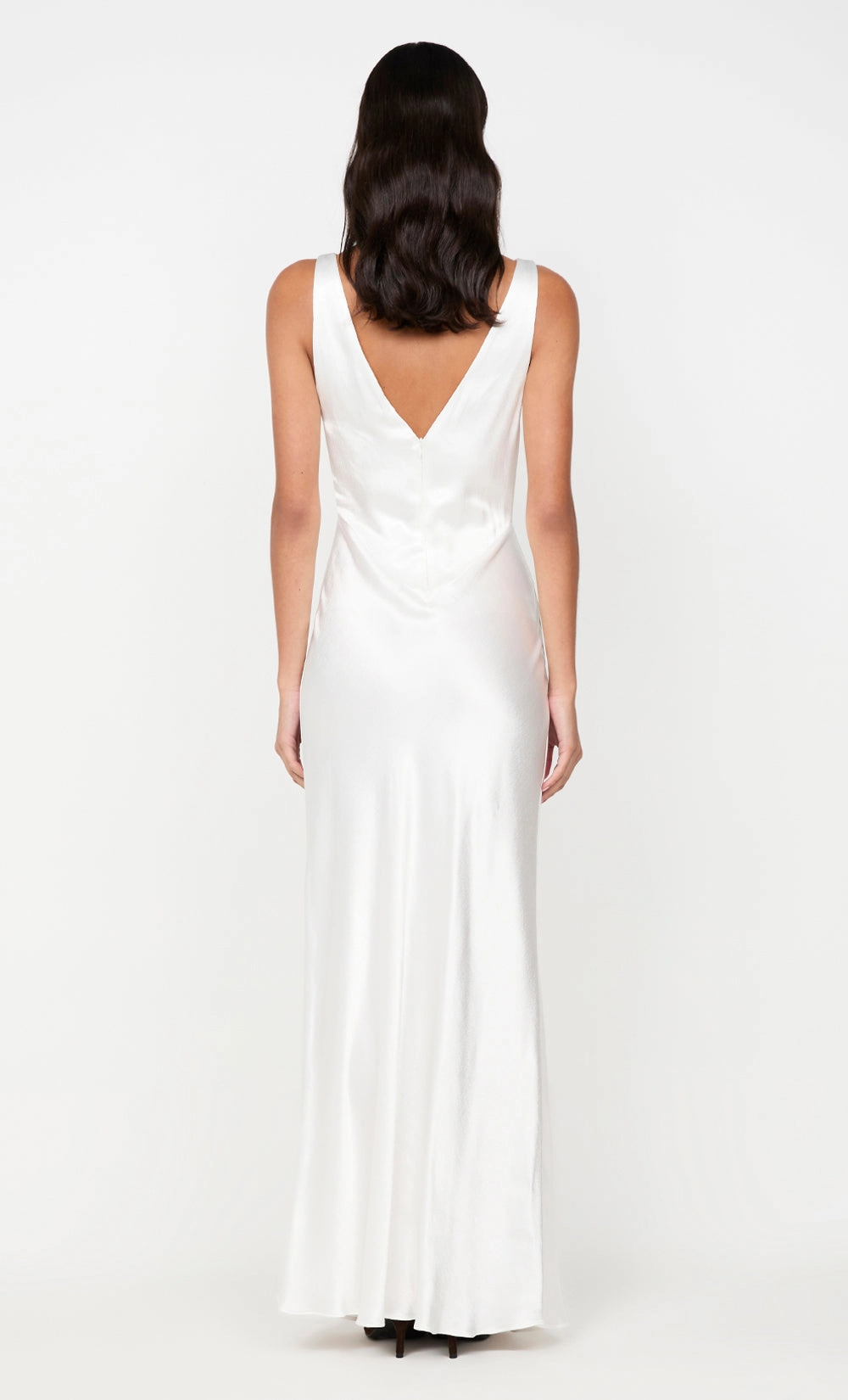 Gloss Finish MOON DANCE VERONA DRESS - IVORY