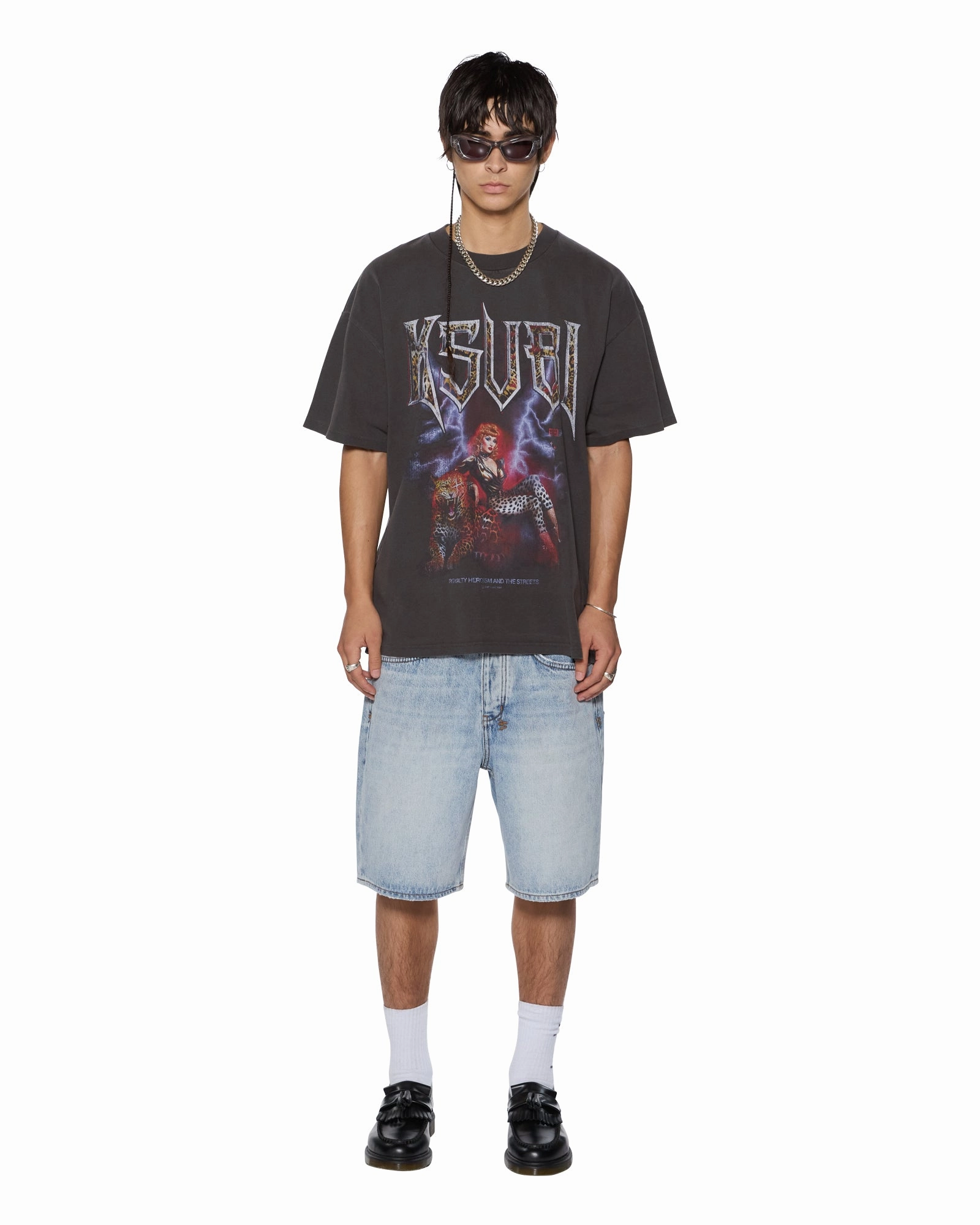 KINGDOM EKCESS SS TEE FADED BLACK Cozy Comfort Design Skin Friendly Lining