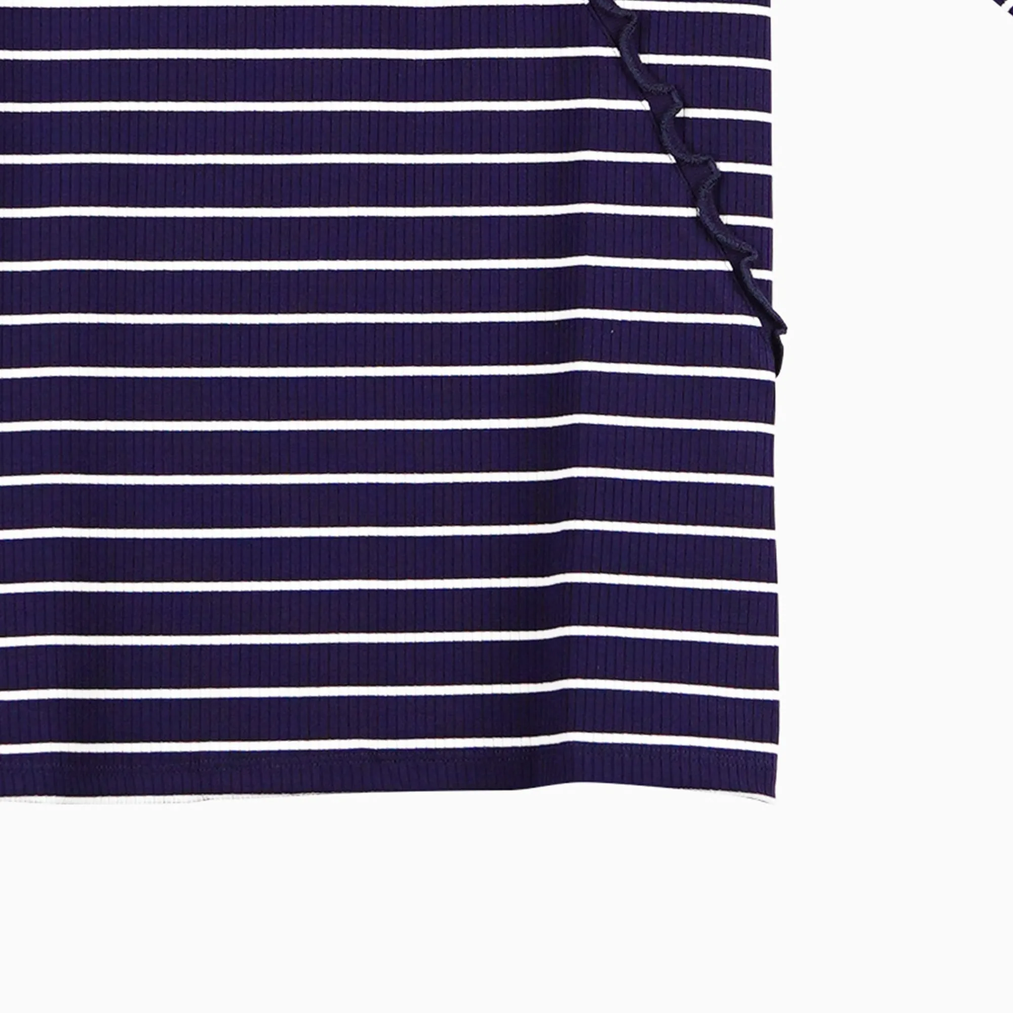 Stylistic Mr. Lee Ladies Basic Tees Regular Fit 109077-U (Navy)