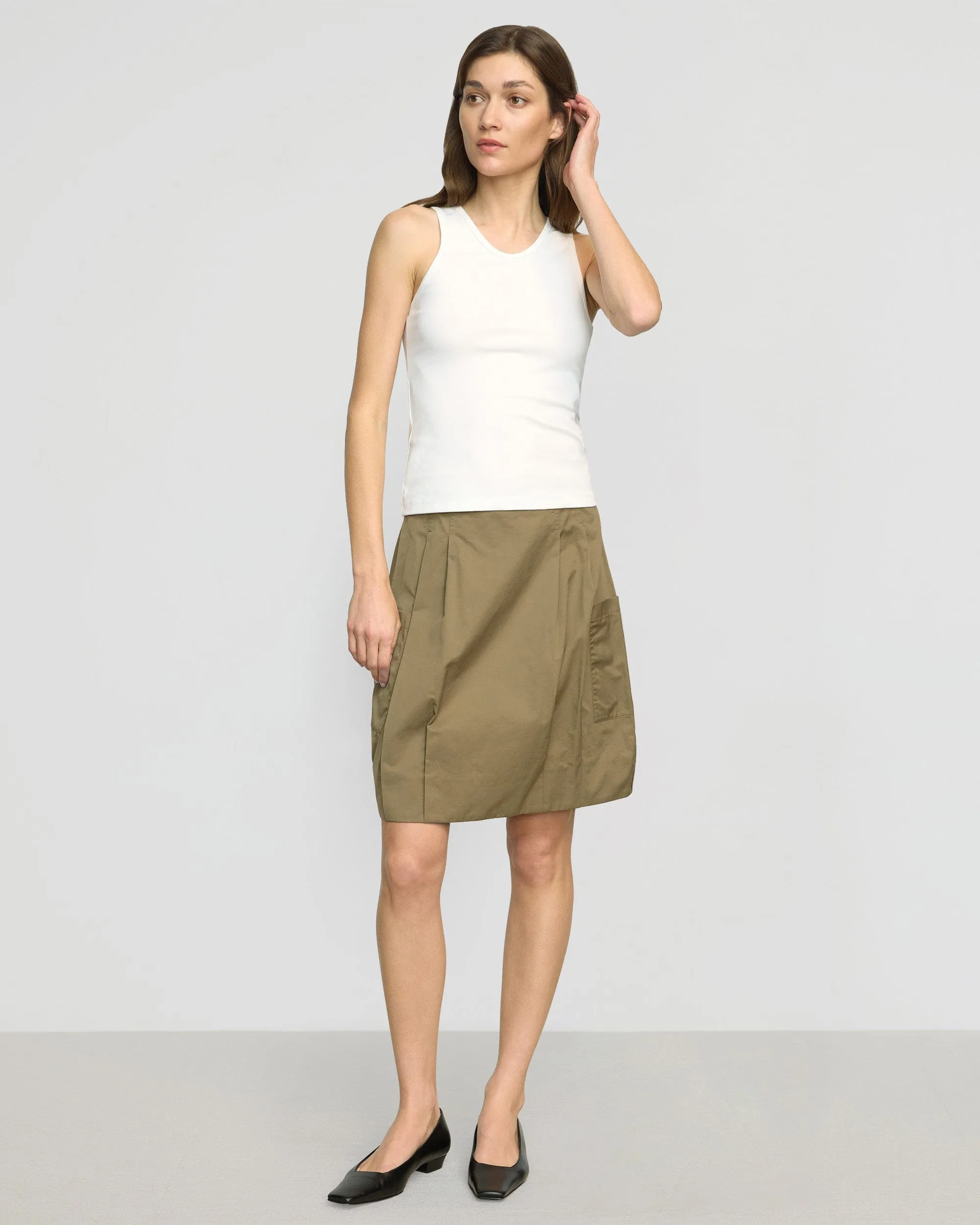 Breezy Flow Clean Lines Connie Utility Cocoon Skirt
