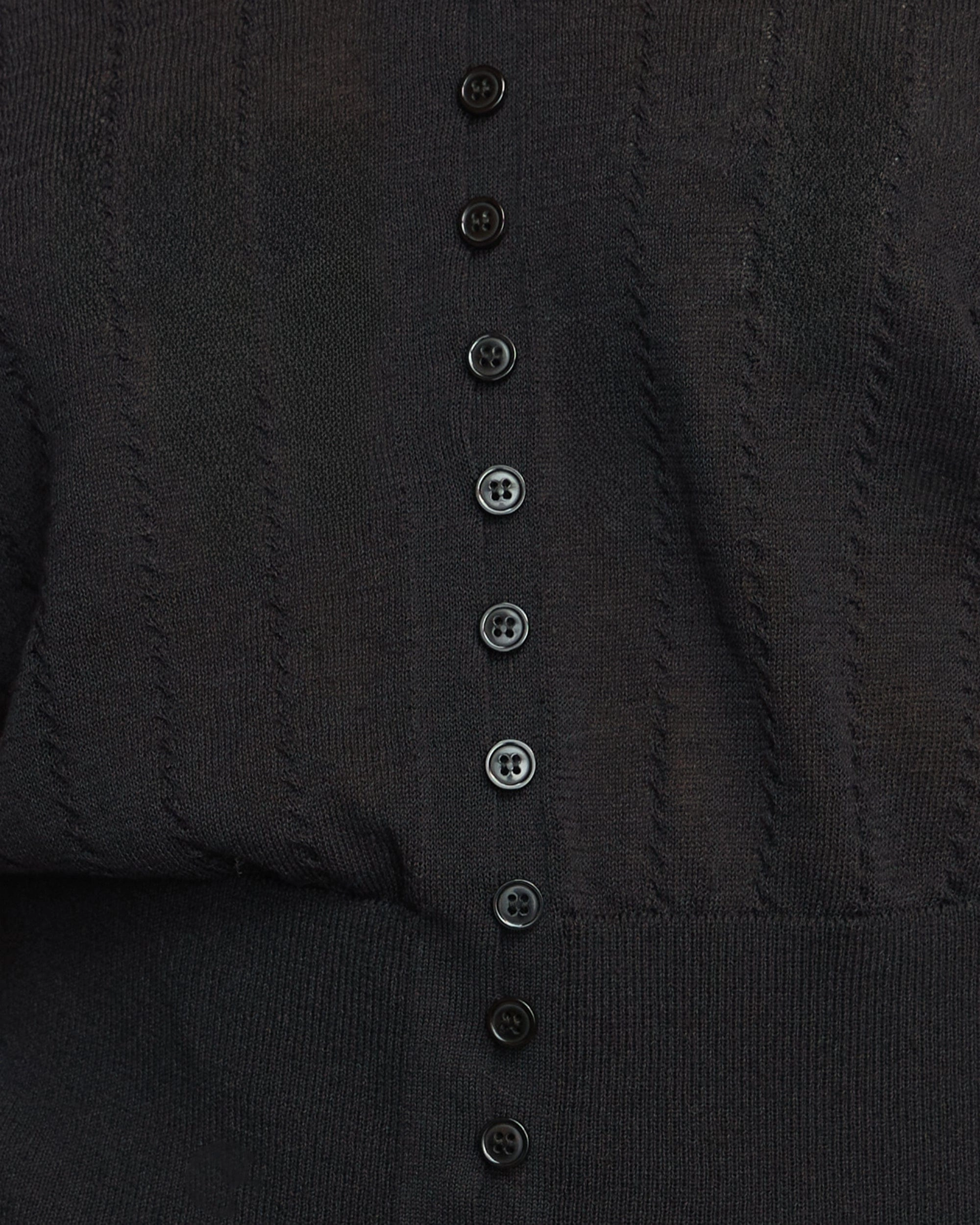 Chava Semi-Sheer Button Knit Top FrictionReducing NeutralPalette