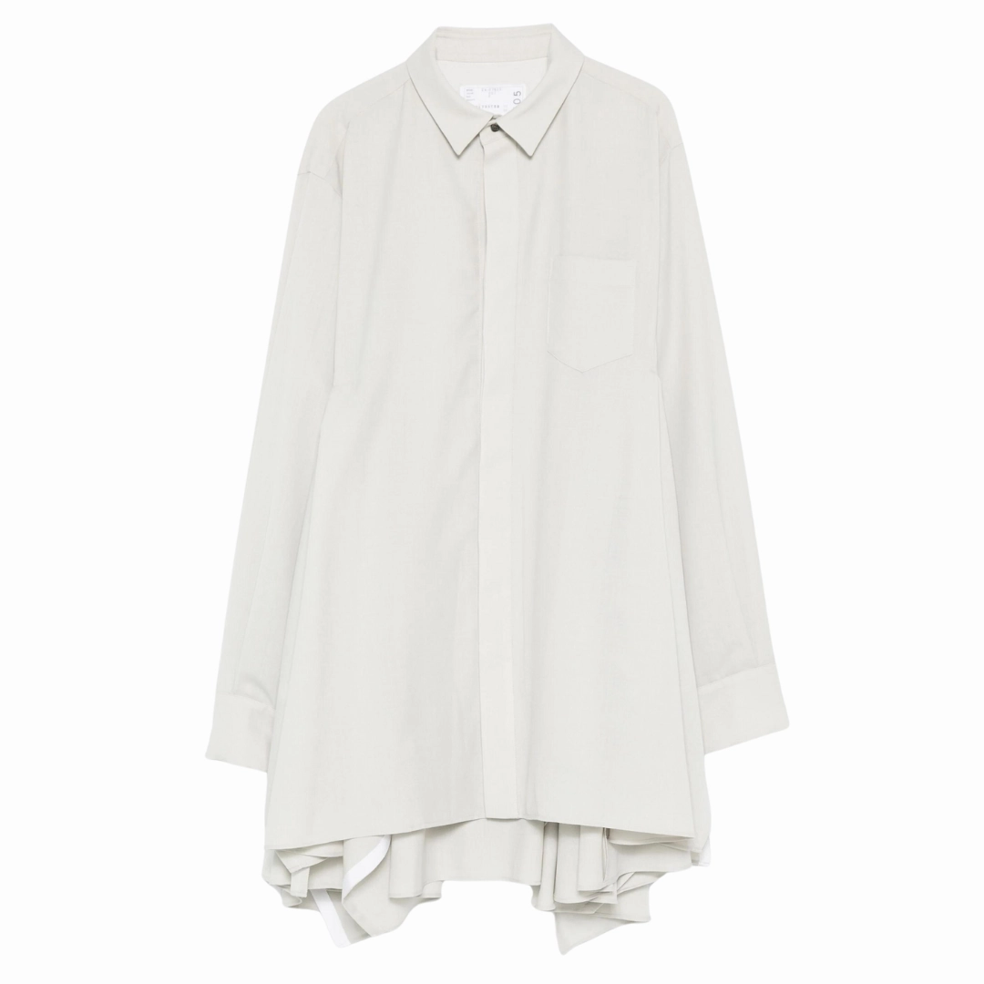 Suiting Button Up Shirt Dress Joyful Look Cool Fabric
