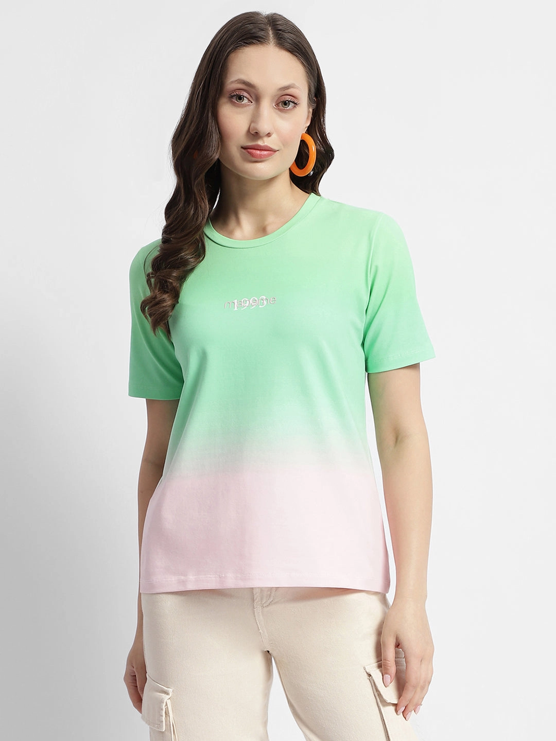 QuickDry Material Madame Cotton Half Sleeve T-Shirt