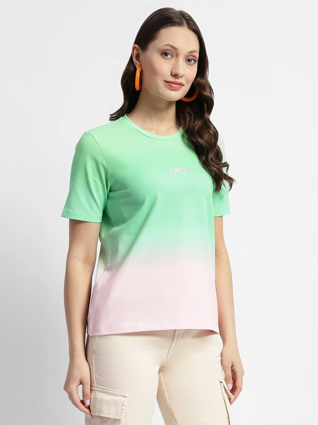 Madame Cotton Half Sleeve T-Shirt sports performance