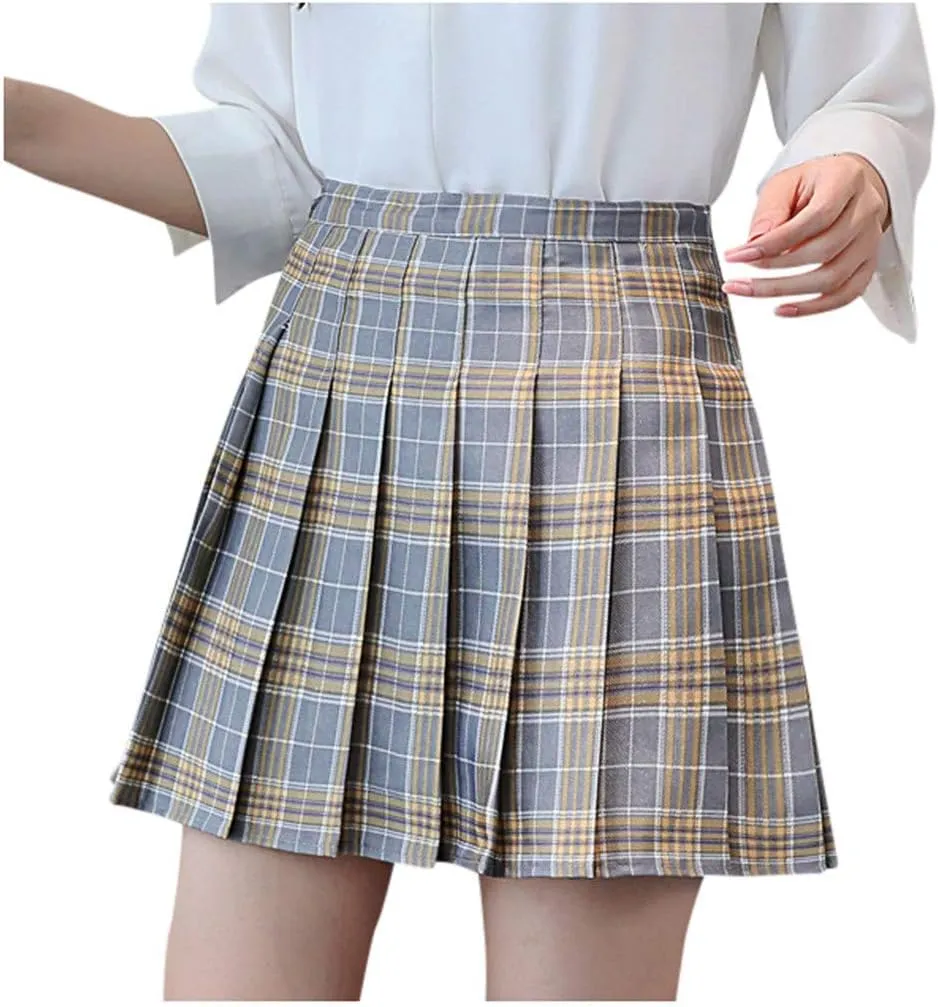SummerDresses for Women 2023 Women's Fashion Mini Skirt High Waist Pleated Slim Women Summer Skirts Casual Tennis