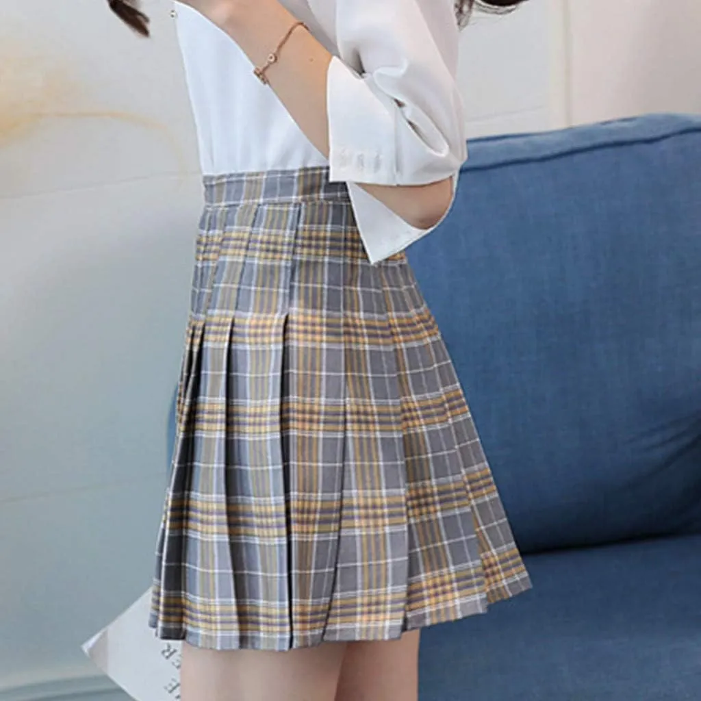 SummerDresses for Women 2023 Women's Fashion Mini Skirt High Waist Pleated Slim Women Summer Skirts Casual Tennis