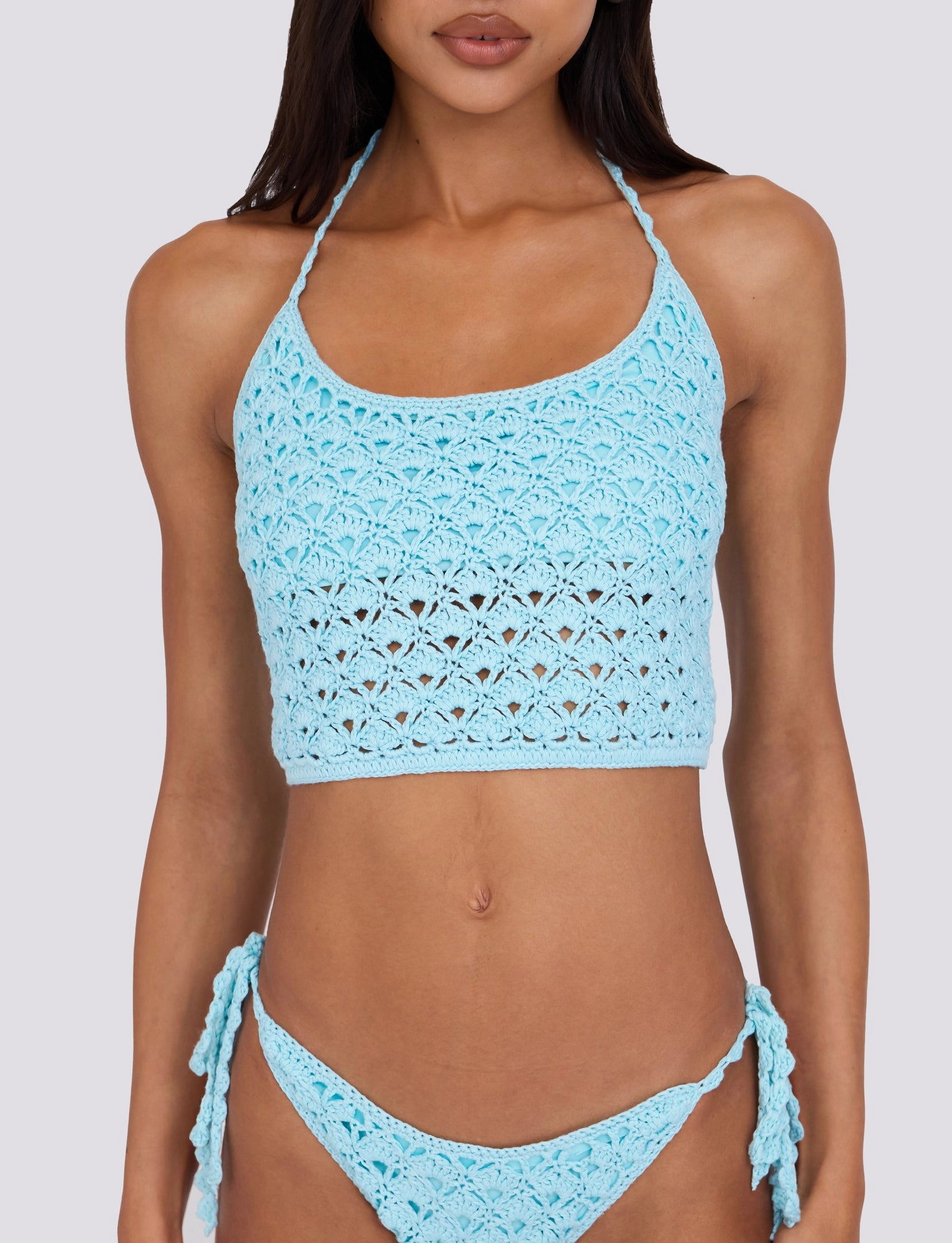 Compression Lining SUNNIVA BIKINI TOP - BLUE : BABY BLUE