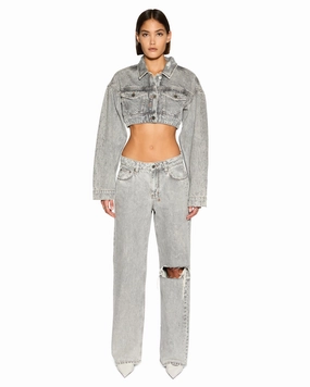 Heavy Duty Zippers SUPERCROP TRUCKER DIME KRYSTAL
