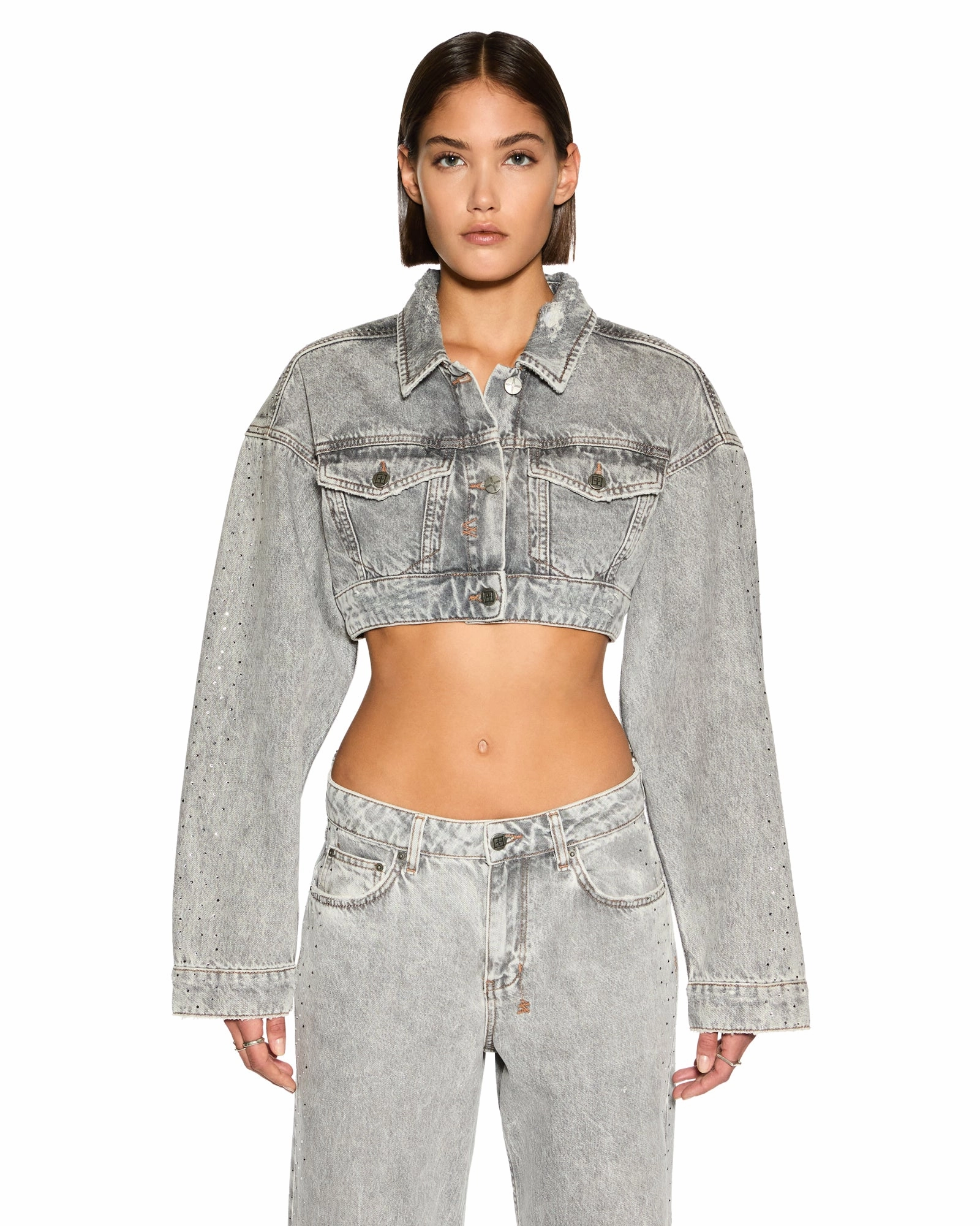 Survive SUPERCROP TRUCKER DIME KRYSTAL