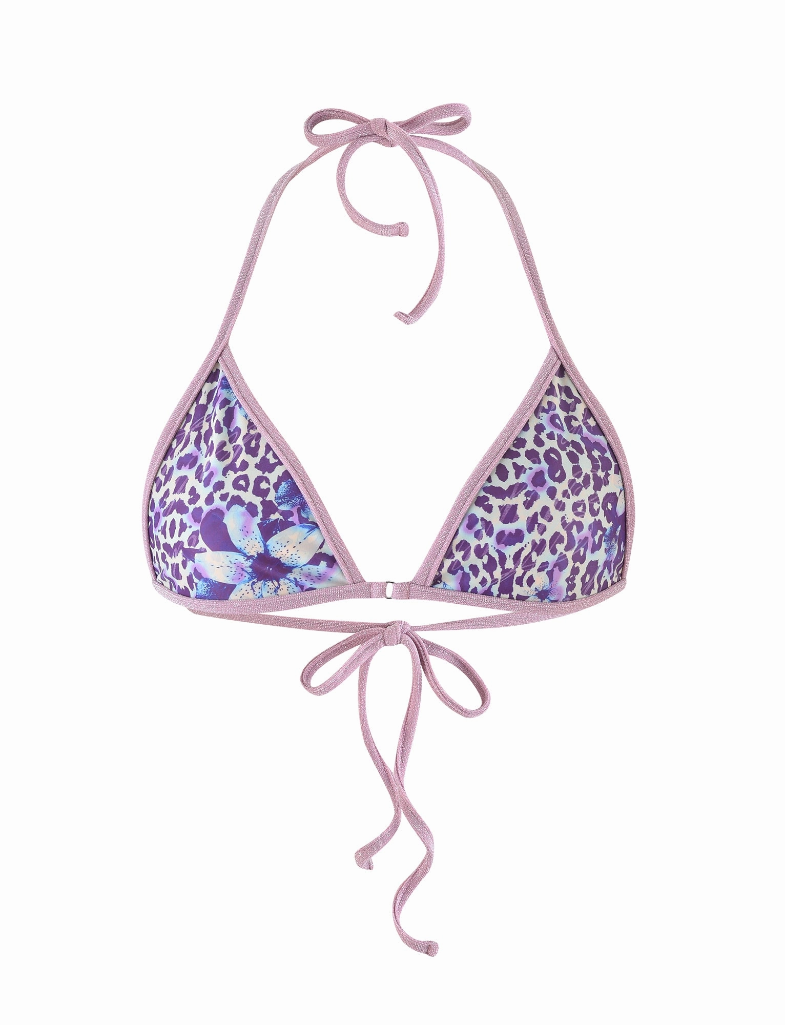 DIANA BIKINI TOP - BLUE : BY POPPY LEOPARD Maternity