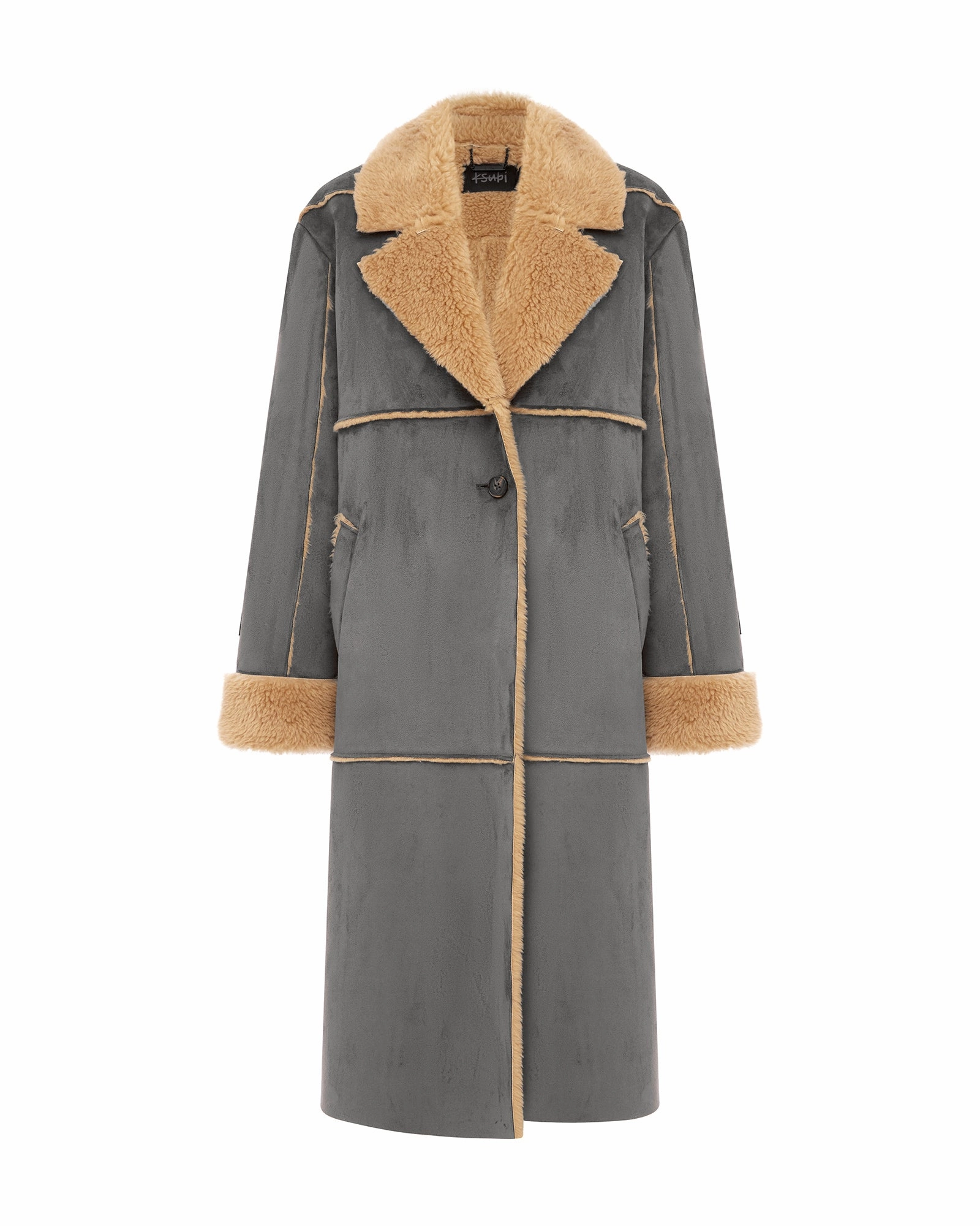 HUSTLER COAT STEEL/TAN Preserve