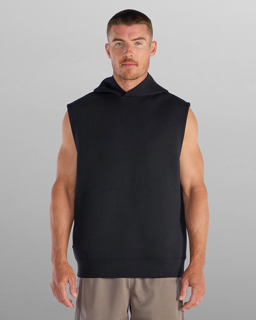 Roamknit Hooded Tank Printed T-shirt Sun Protective Fabric