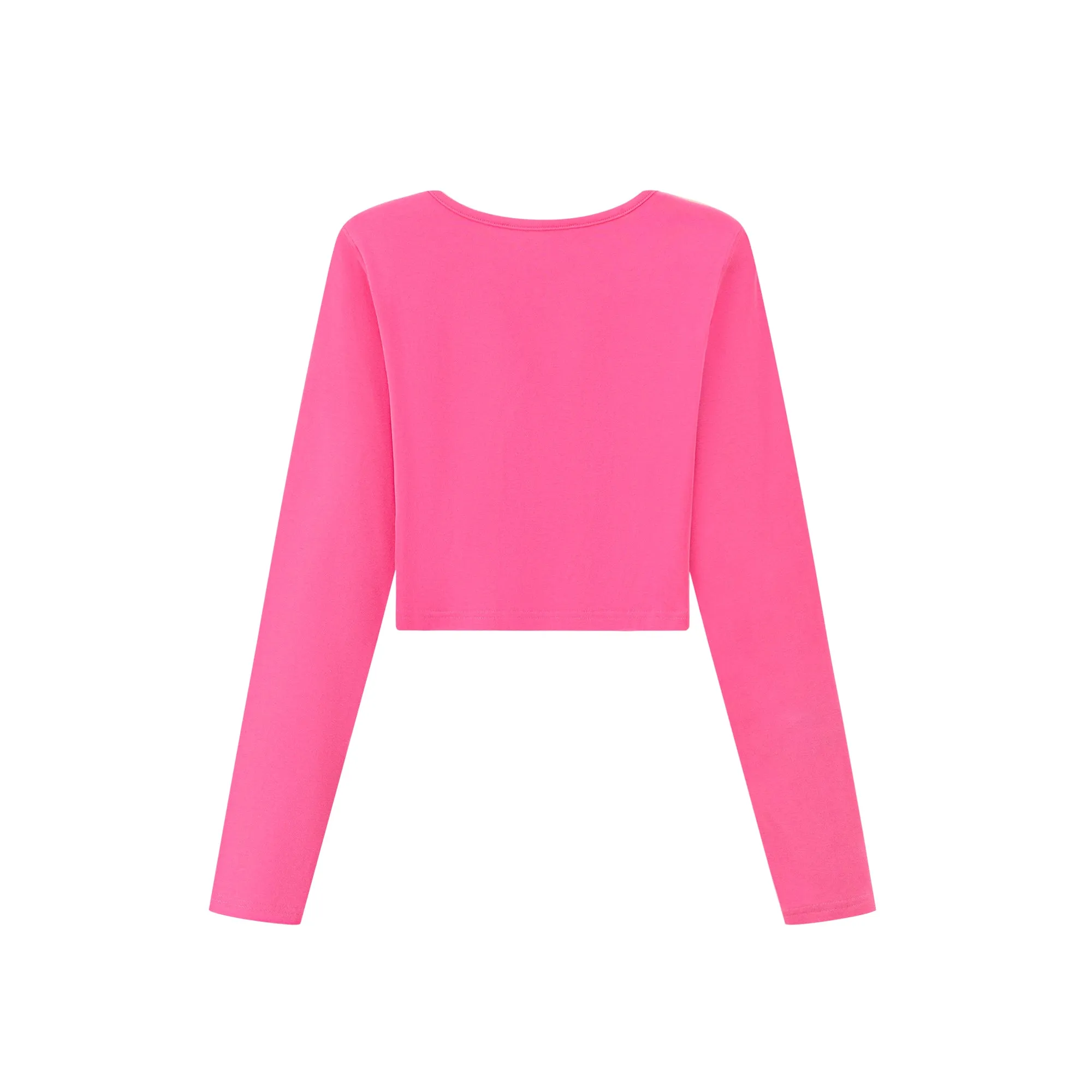 Sweet Heart Key Hole Cropped T-Shirt