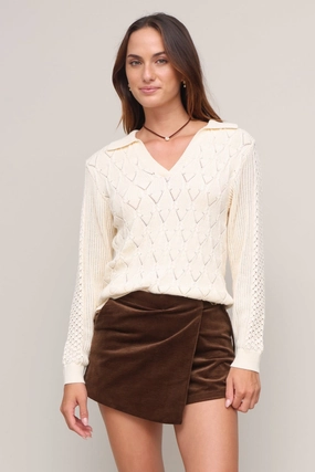 VeganFriendly Material Tabi Sweater
