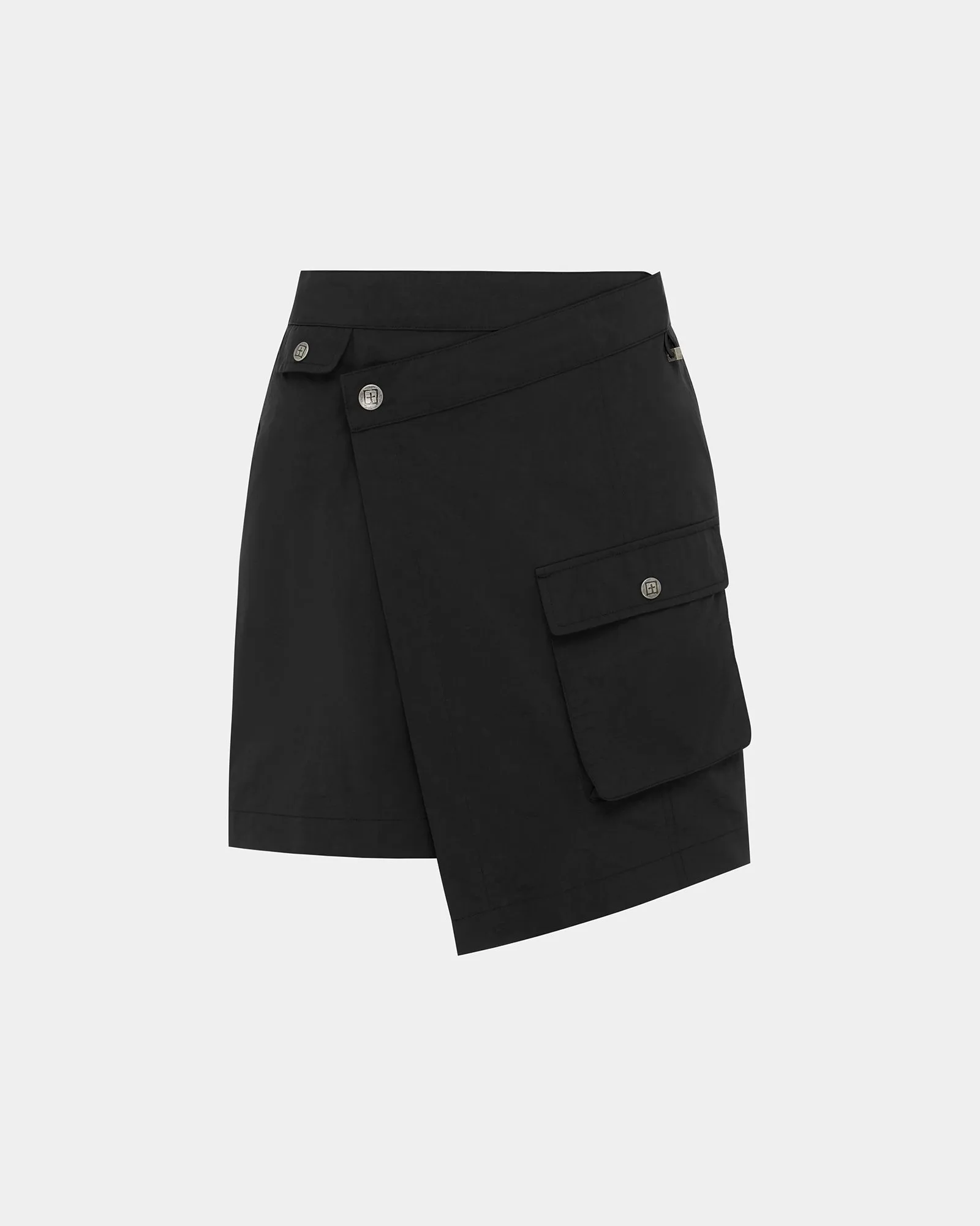 TACTIC CARGO RAP SKIRT BLACK Fresh Detail Layer Combo